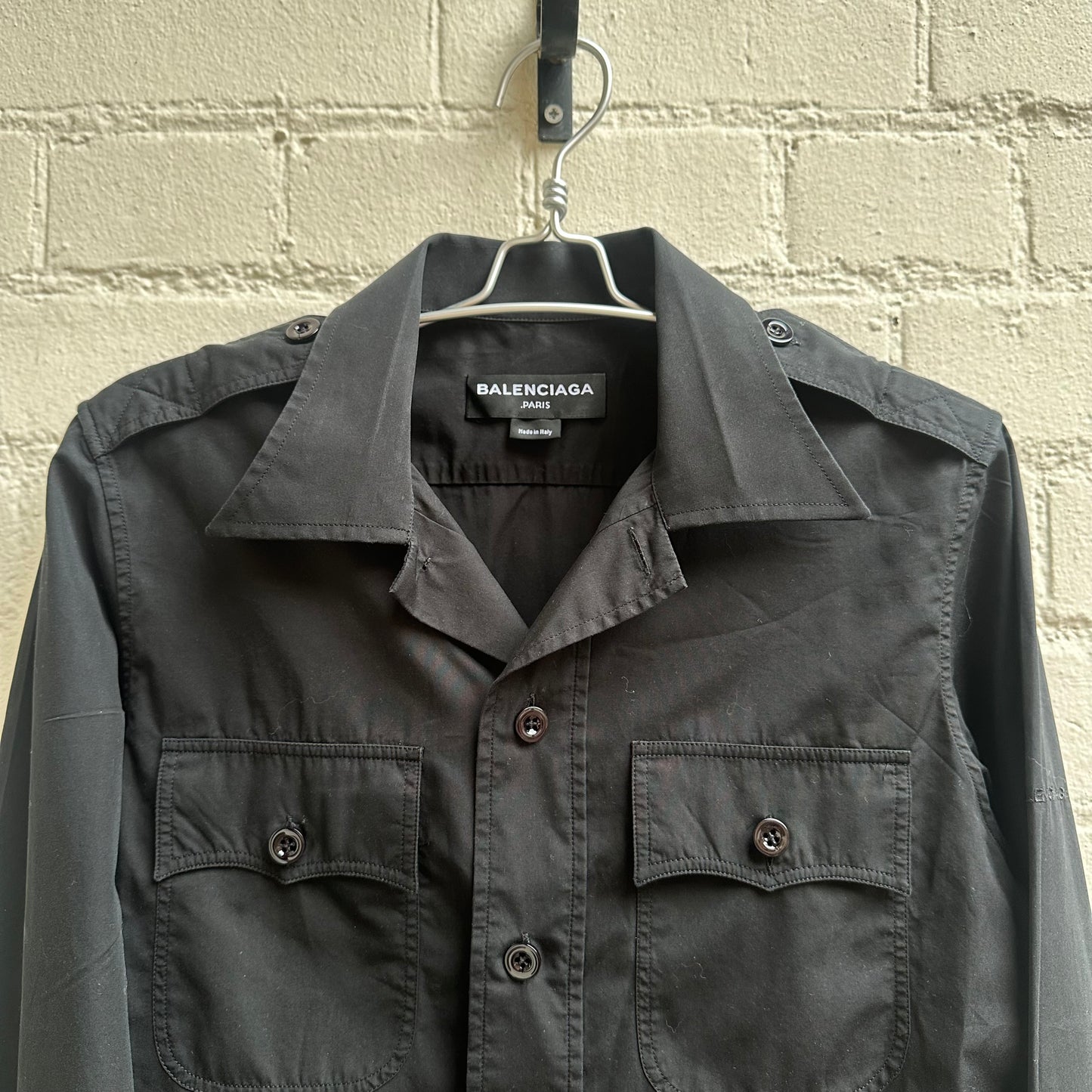 Balenciaga ss2017 Military Shirt