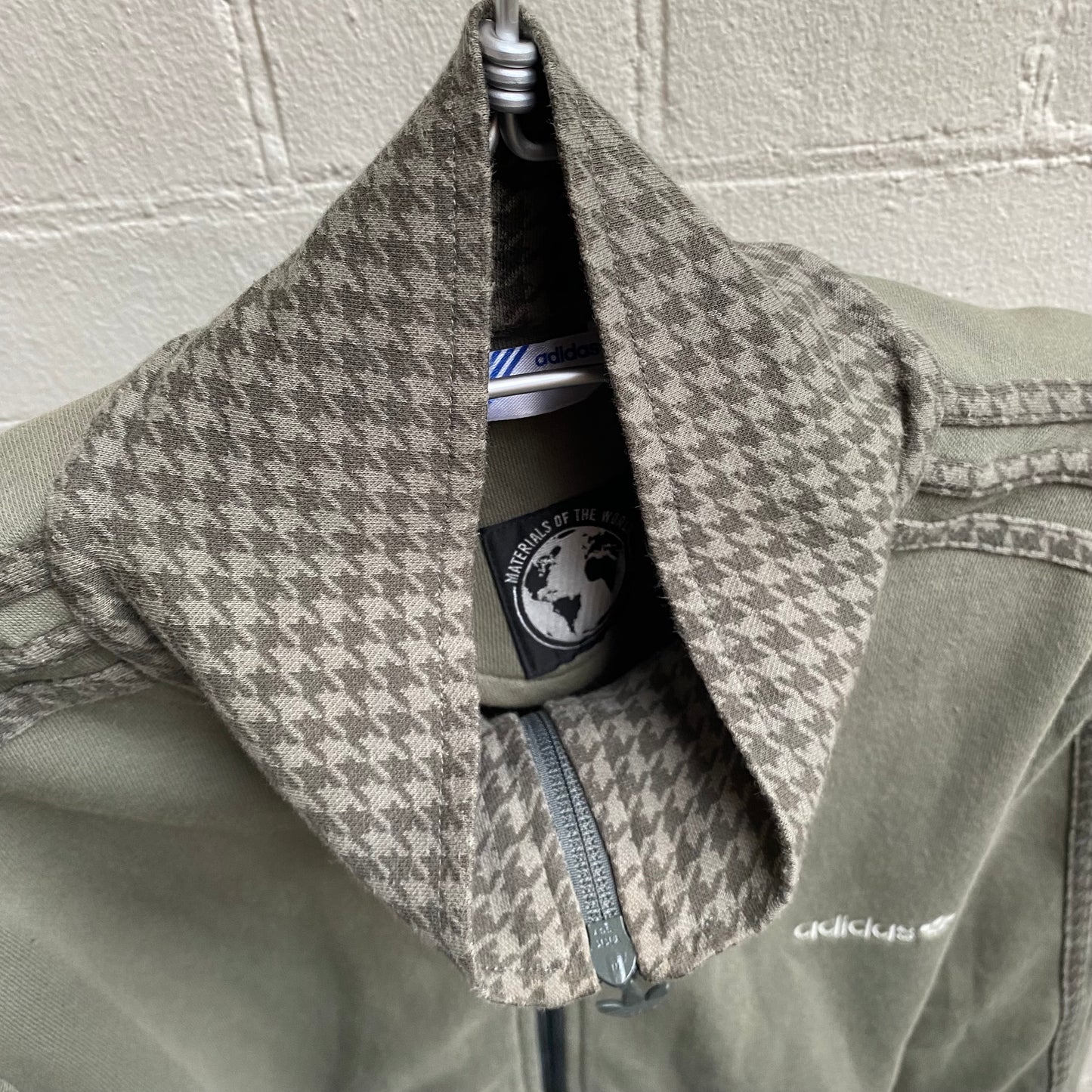 Adidas Materials Of The World 2007 Houndstooth Track Top