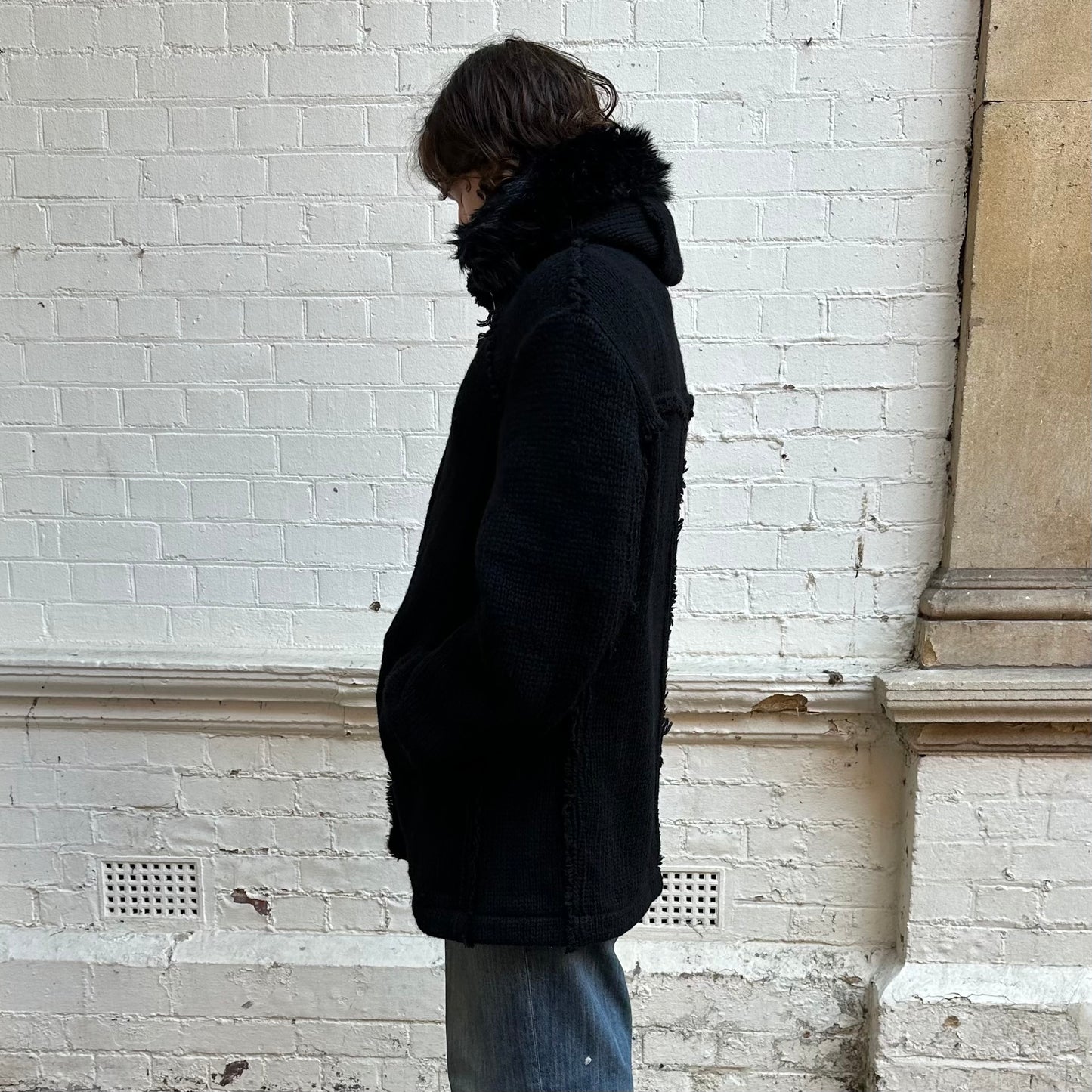 Junya Watanabe MAN AD2003 Knitted Cardigan N2B Parka