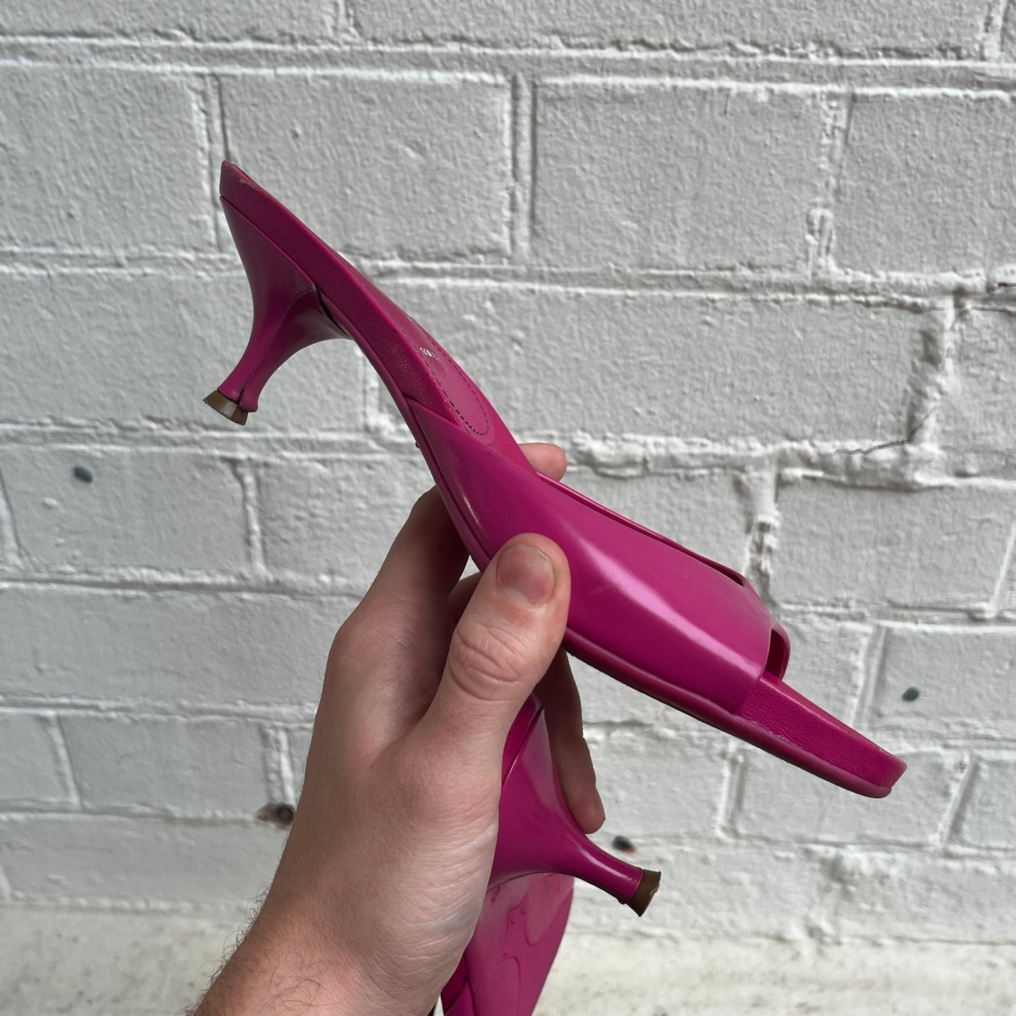 Prada Early 2000s Hot Pink Heel