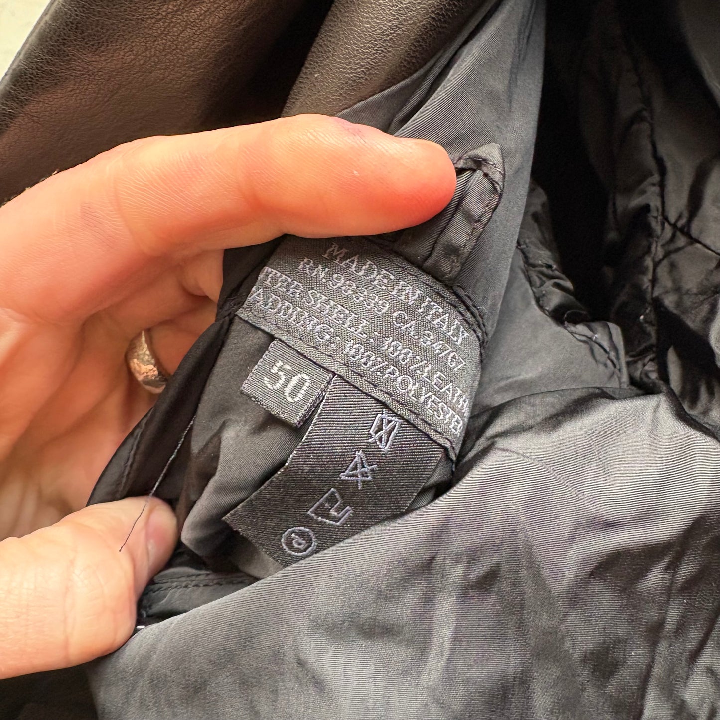 Prada fw1999 Leather Duffle Coat