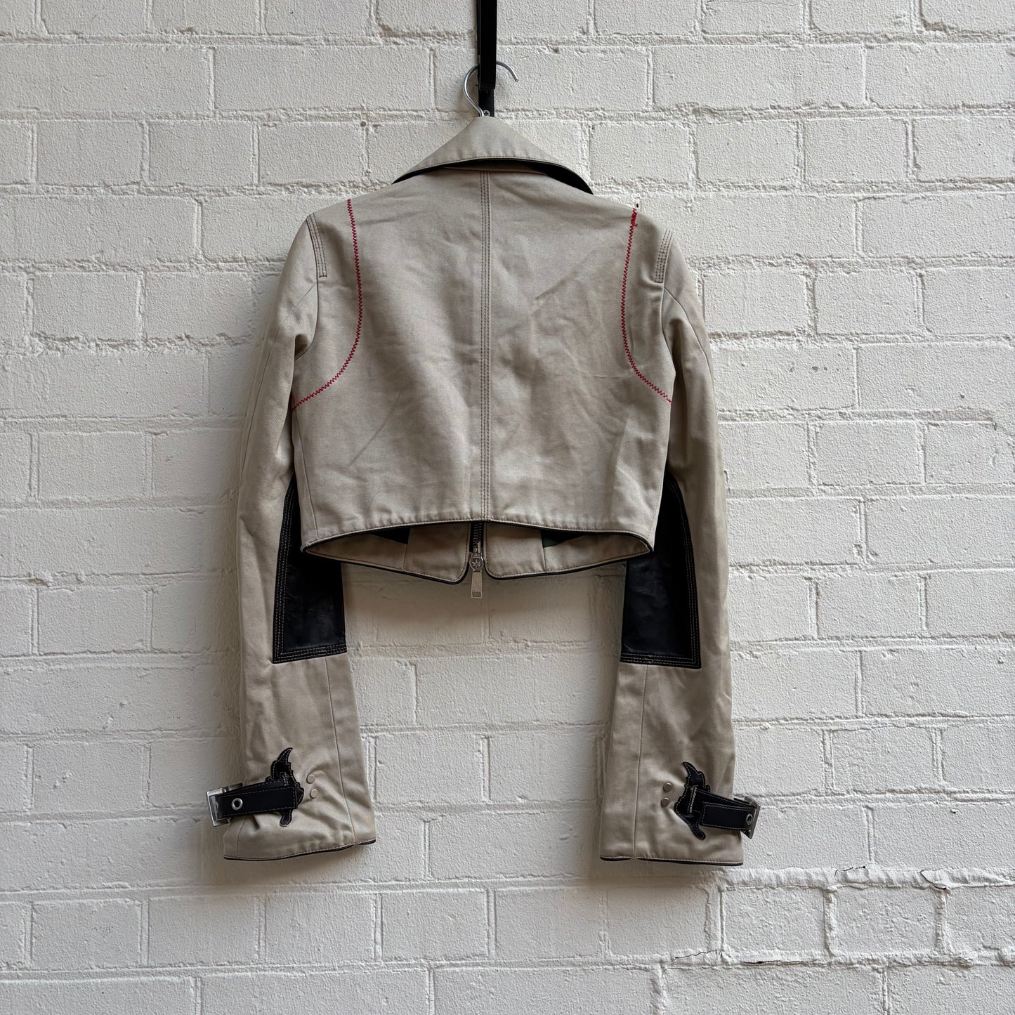 Dsquared2 Western Cropped Buckle Jacket