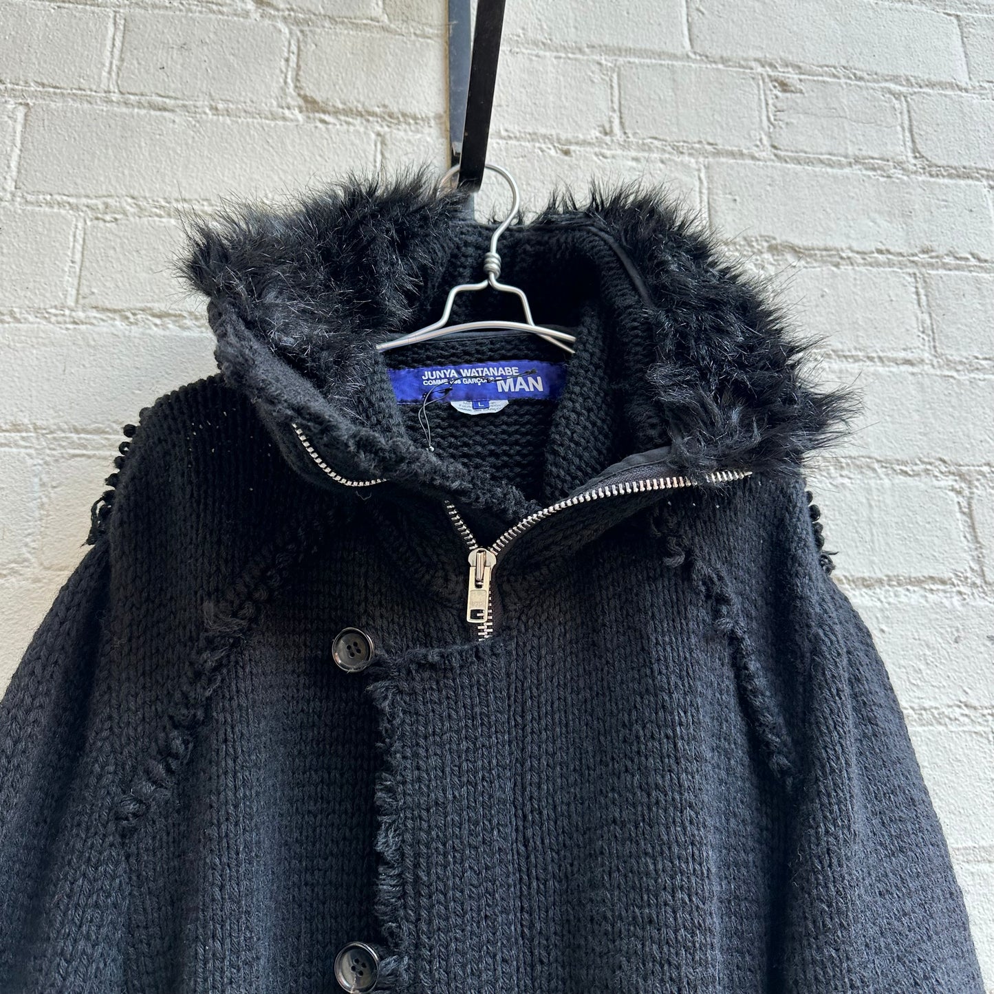 Junya Watanabe MAN AD2003 Knitted Cardigan N2B Parka