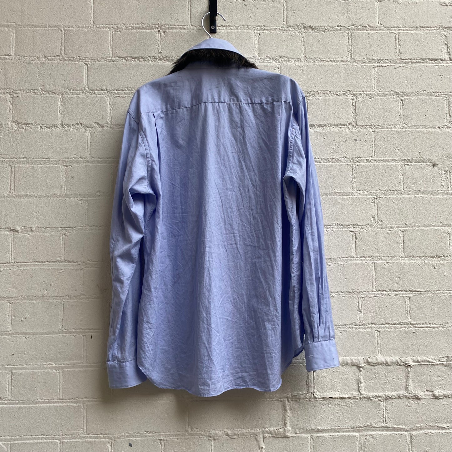 Comme des Garçons Homme Plus AD2010 Fur Collar Shirt