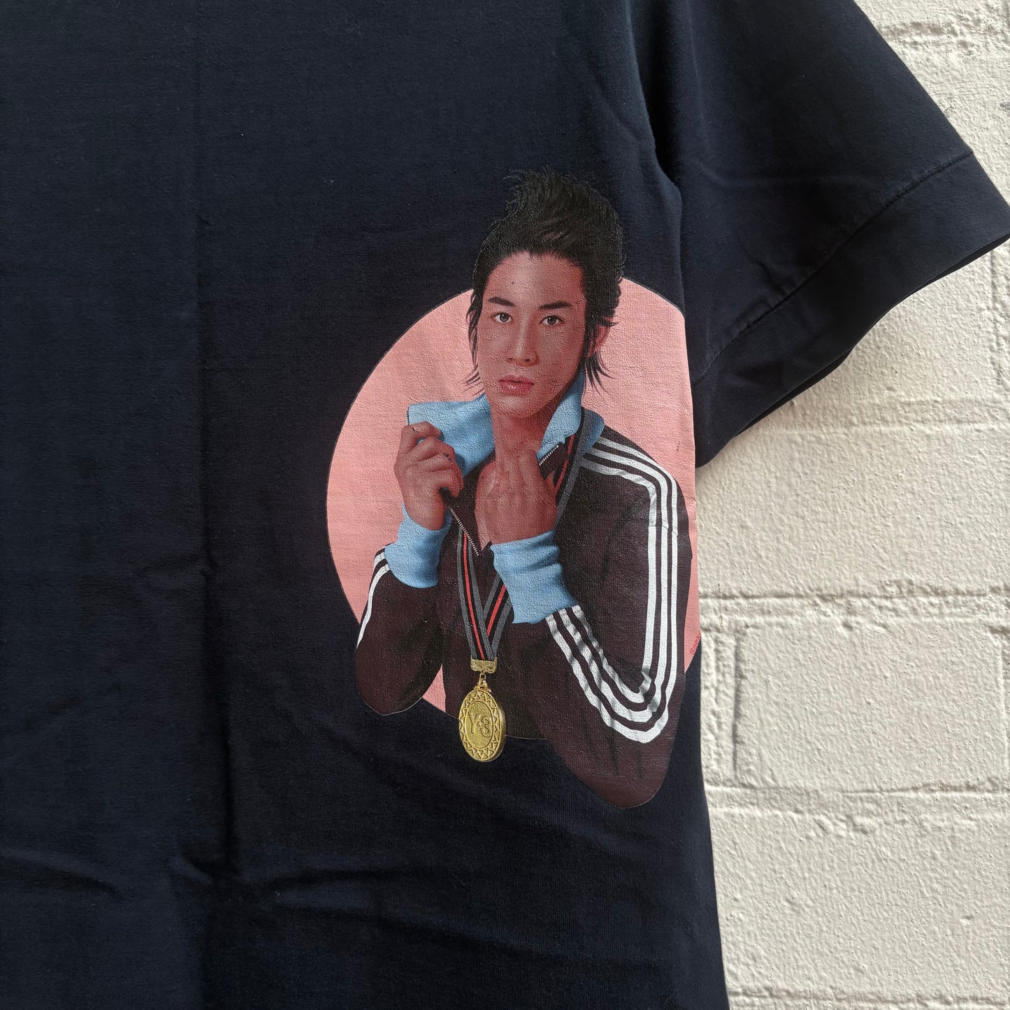 Adidas Y-3 ss2004 “Heroes” Saeko Tsueumura Graphic T-Shirt