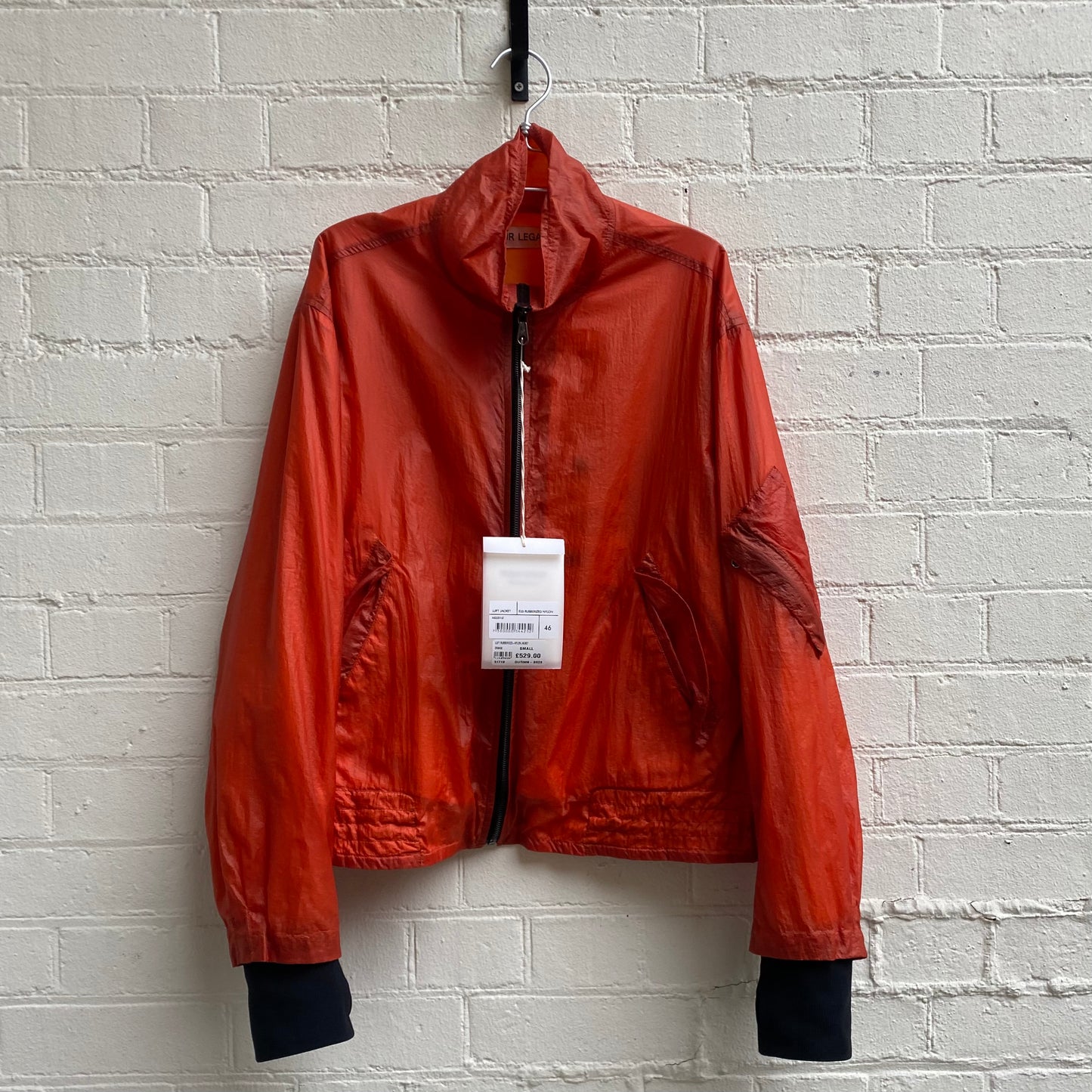 Our Legacy Rubberised Nylon Luft Jacket