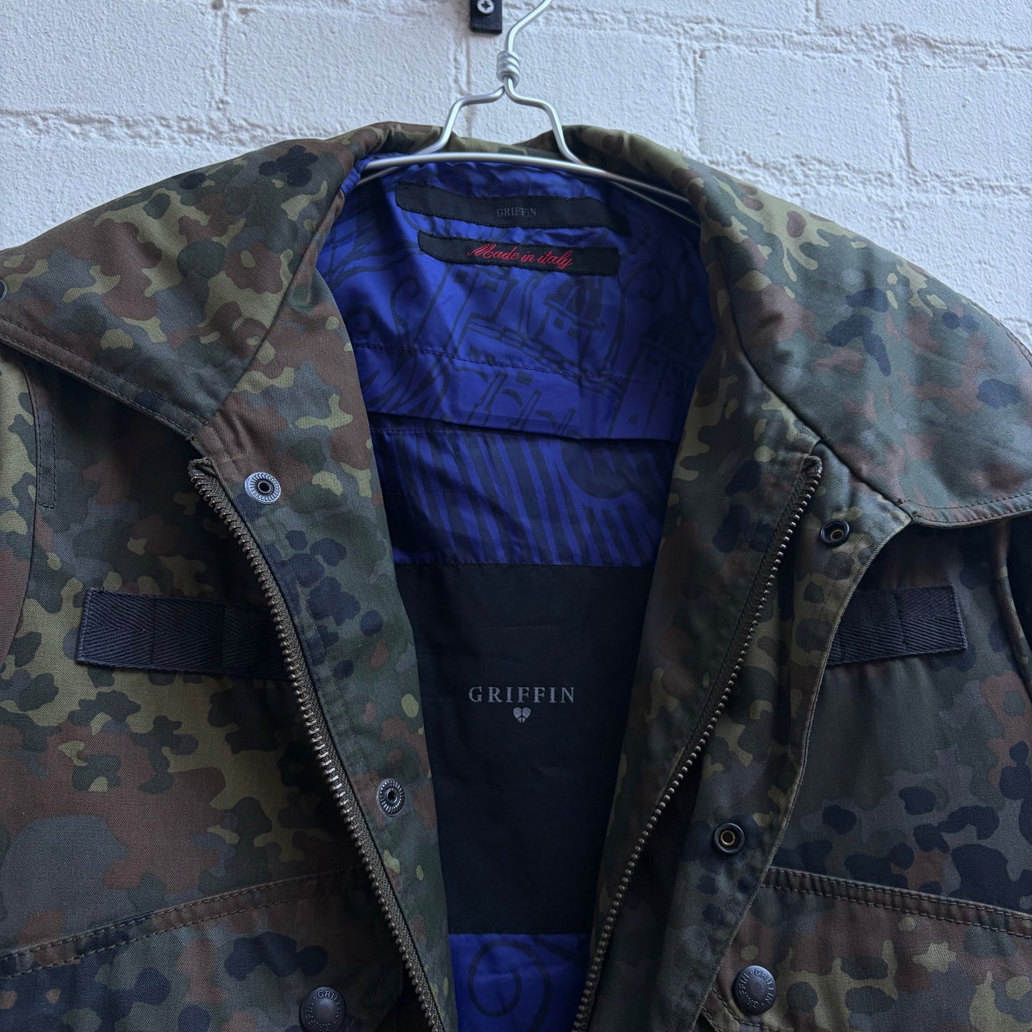 Griffin aw2005 Lace Detail Military Jacket