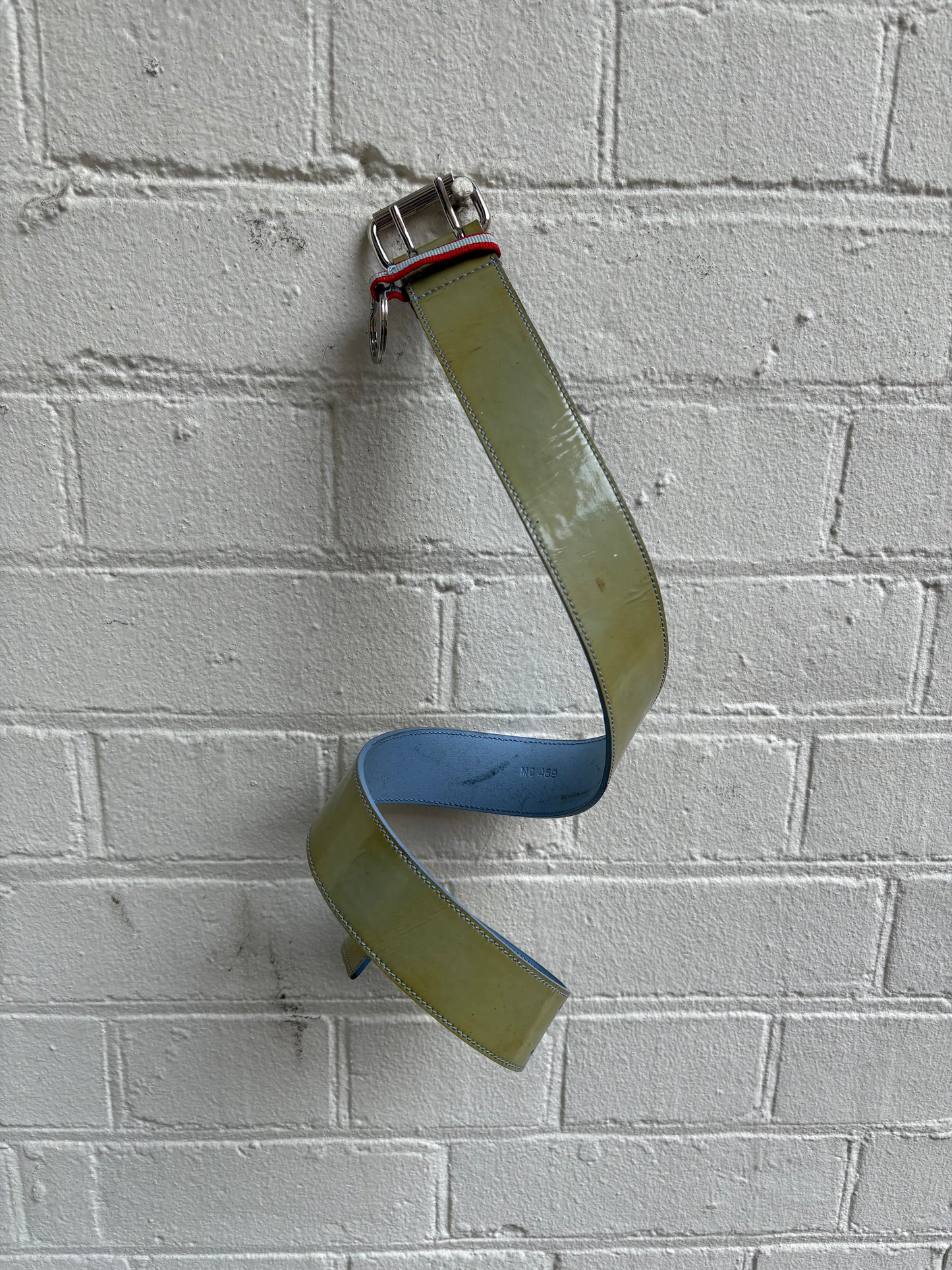 Miu Miu ss2000 Patent Belt