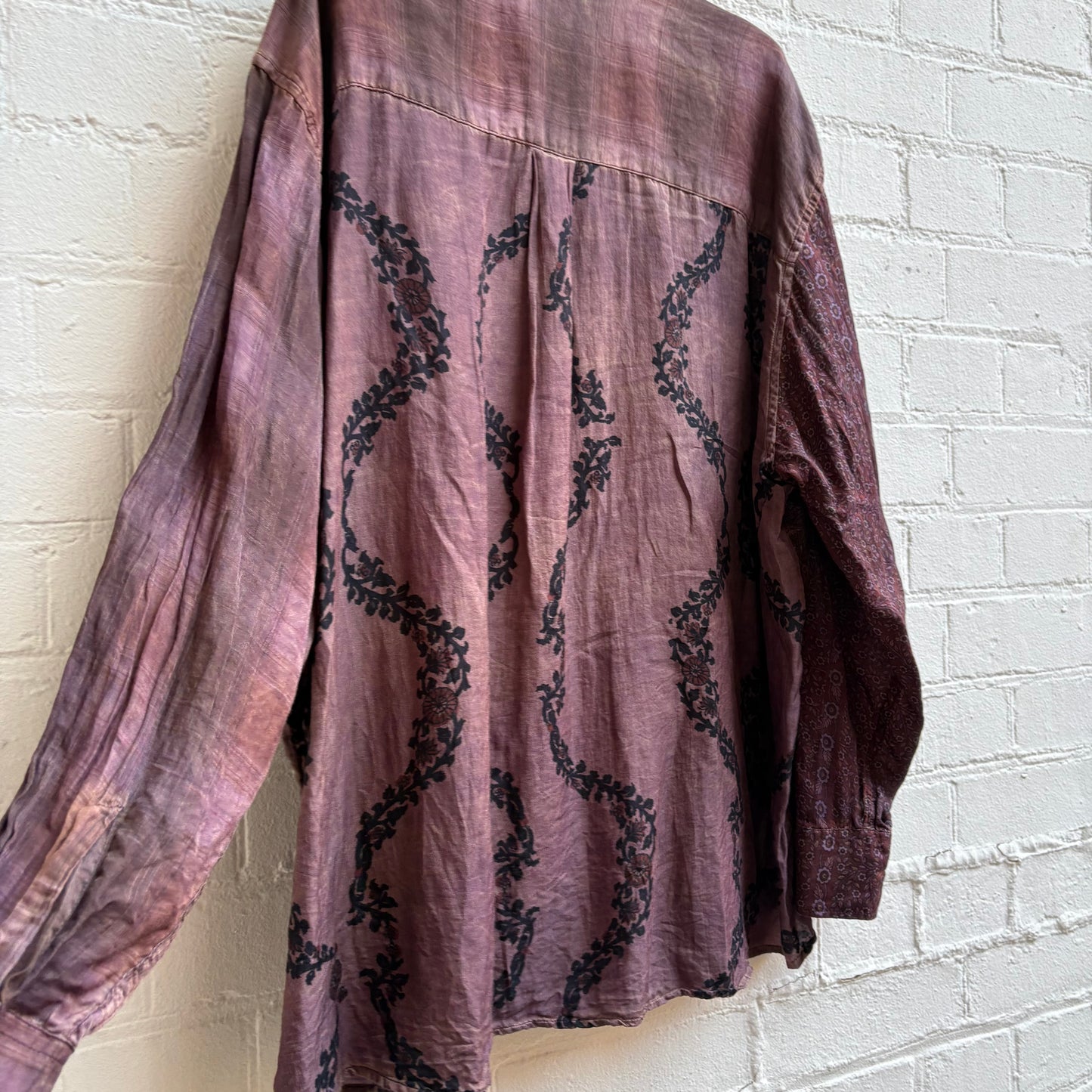 Our Legacy Antique Wallpaper Print Borrowed Shirt