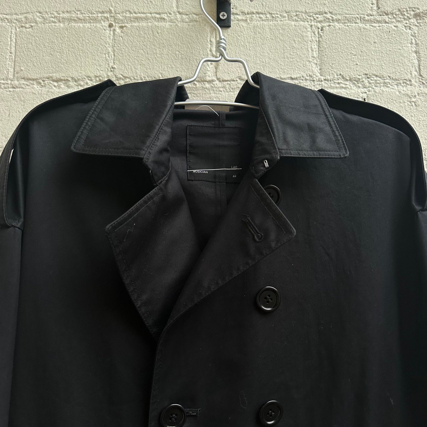Lad Musician Hooded Pea Coat