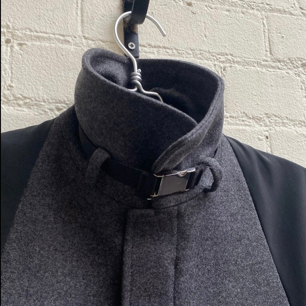 Dior Homme aw2008 Wool and Nylon Collared Jacket