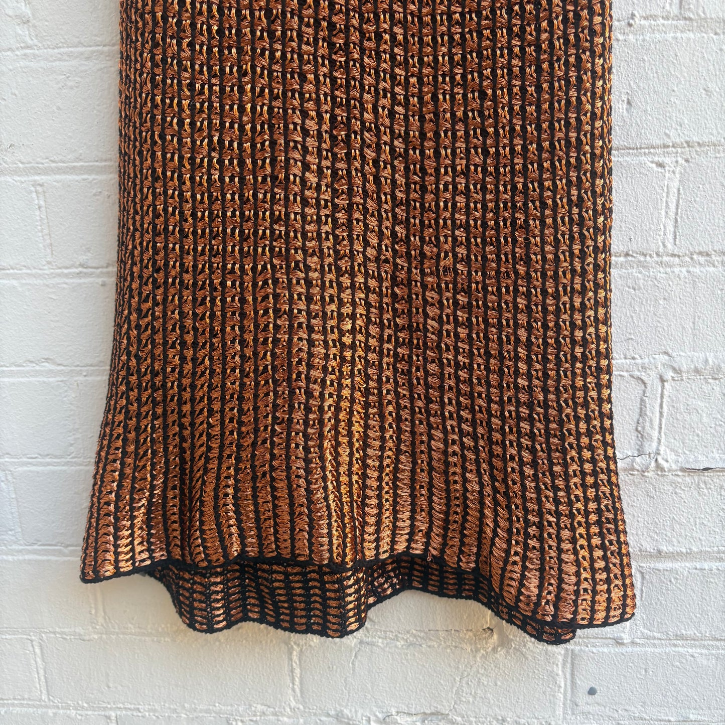 Balenciaga ss2007 by Nicolas Ghesquiere “Copper Wire” Dress