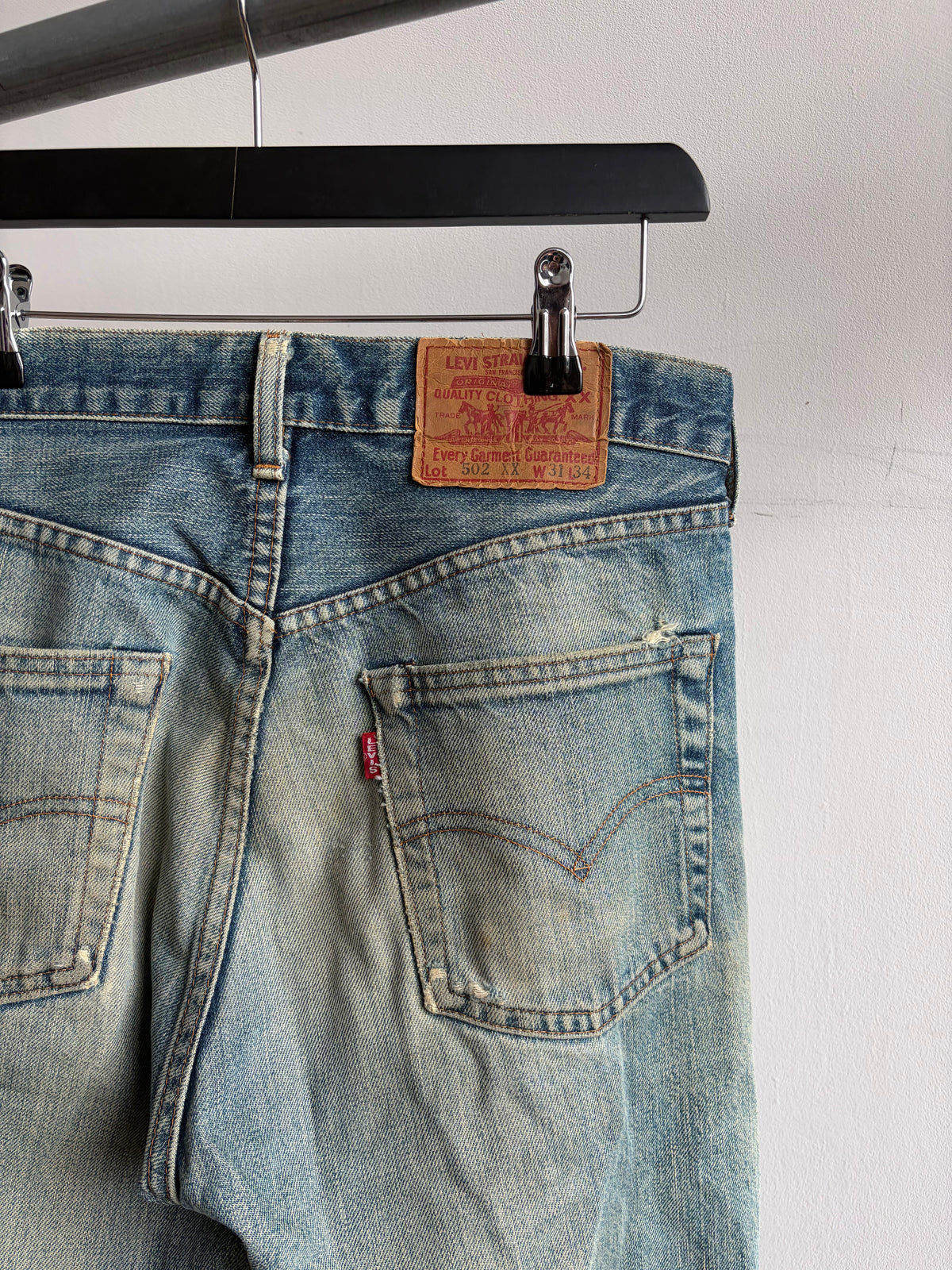 Levi’s 502xx 1990s Big E Selvedge Denim Jeans