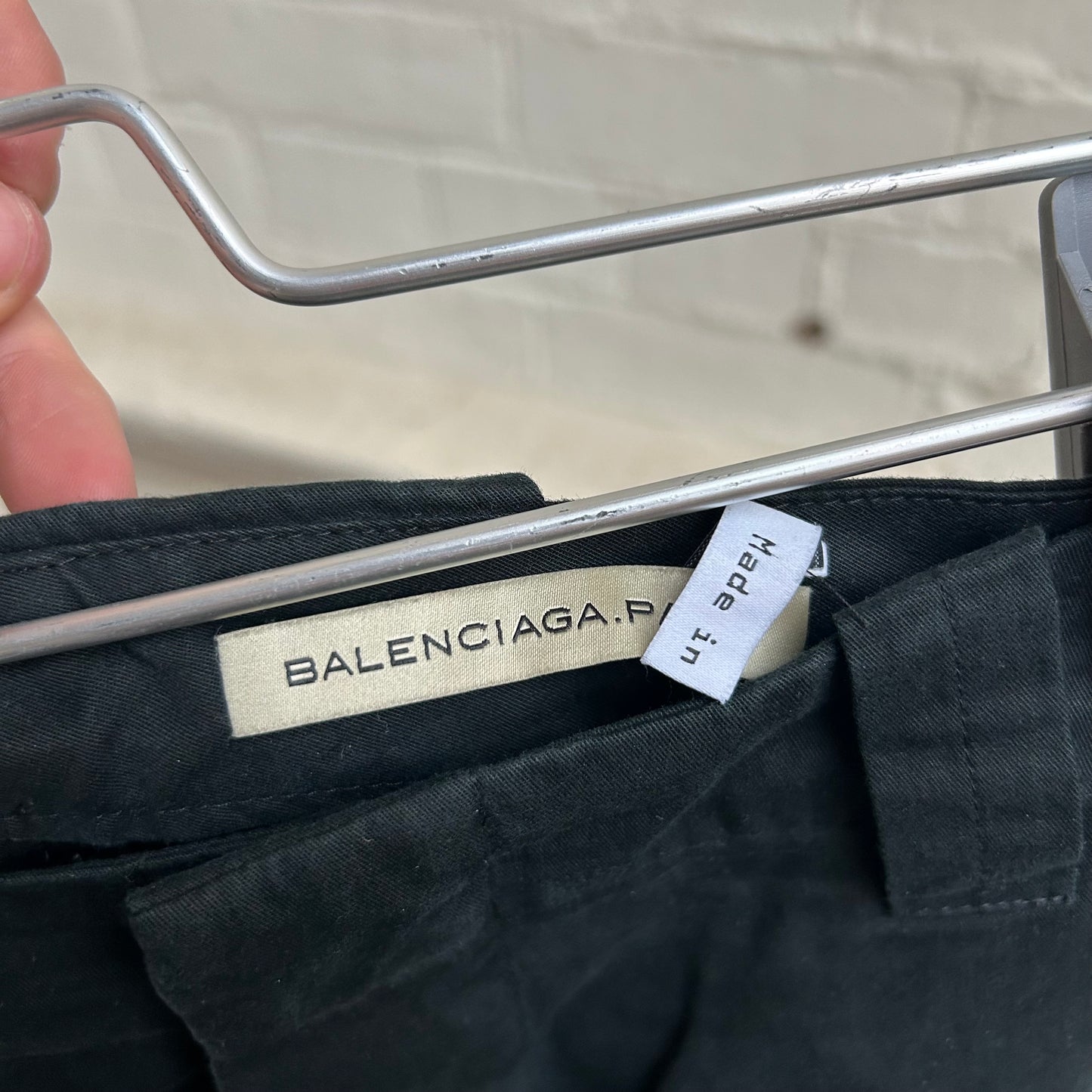 Balenciaga by Nicolas Ghesquière 2003 Piped Trouser