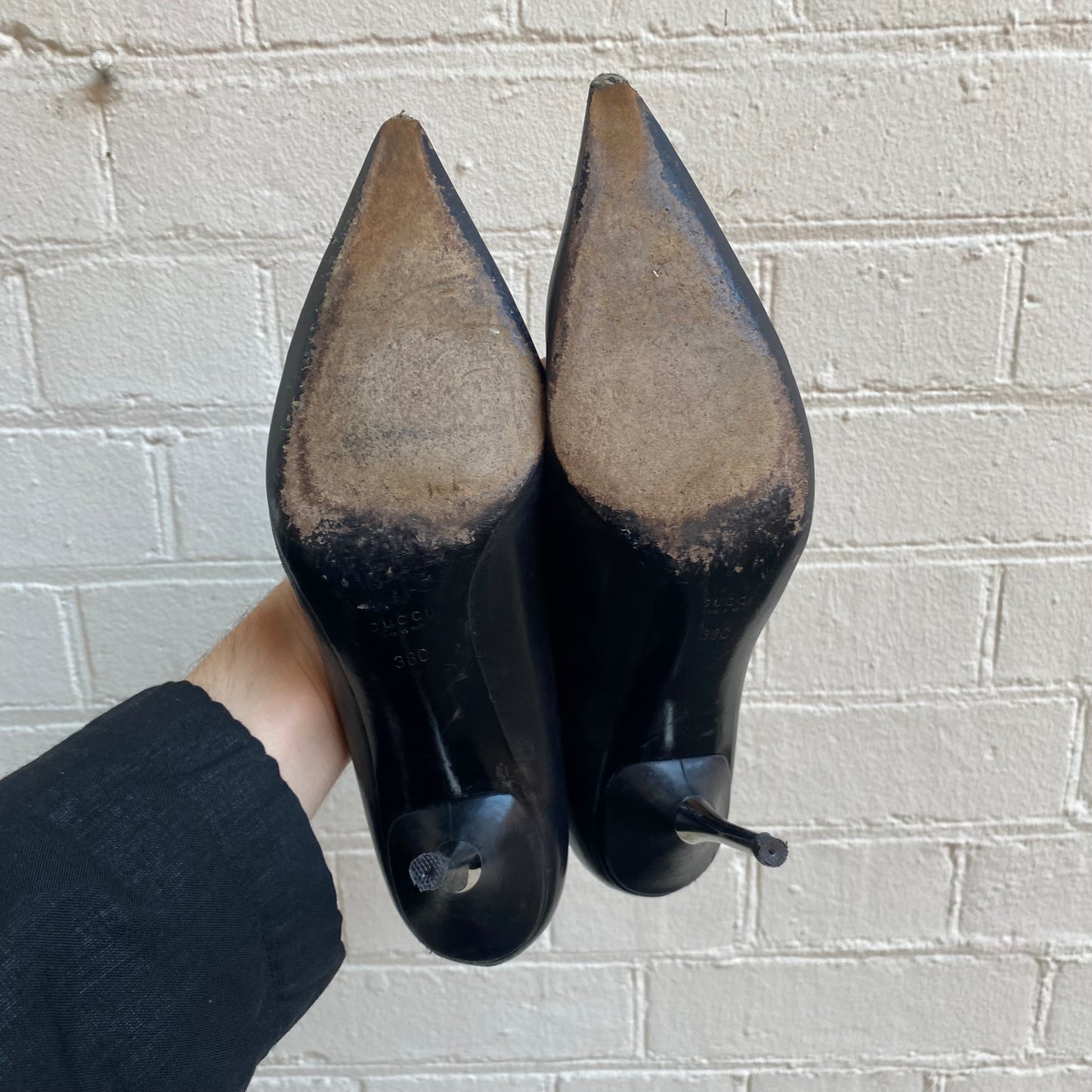 Gucci by Tom Ford Metal Pointed Heel