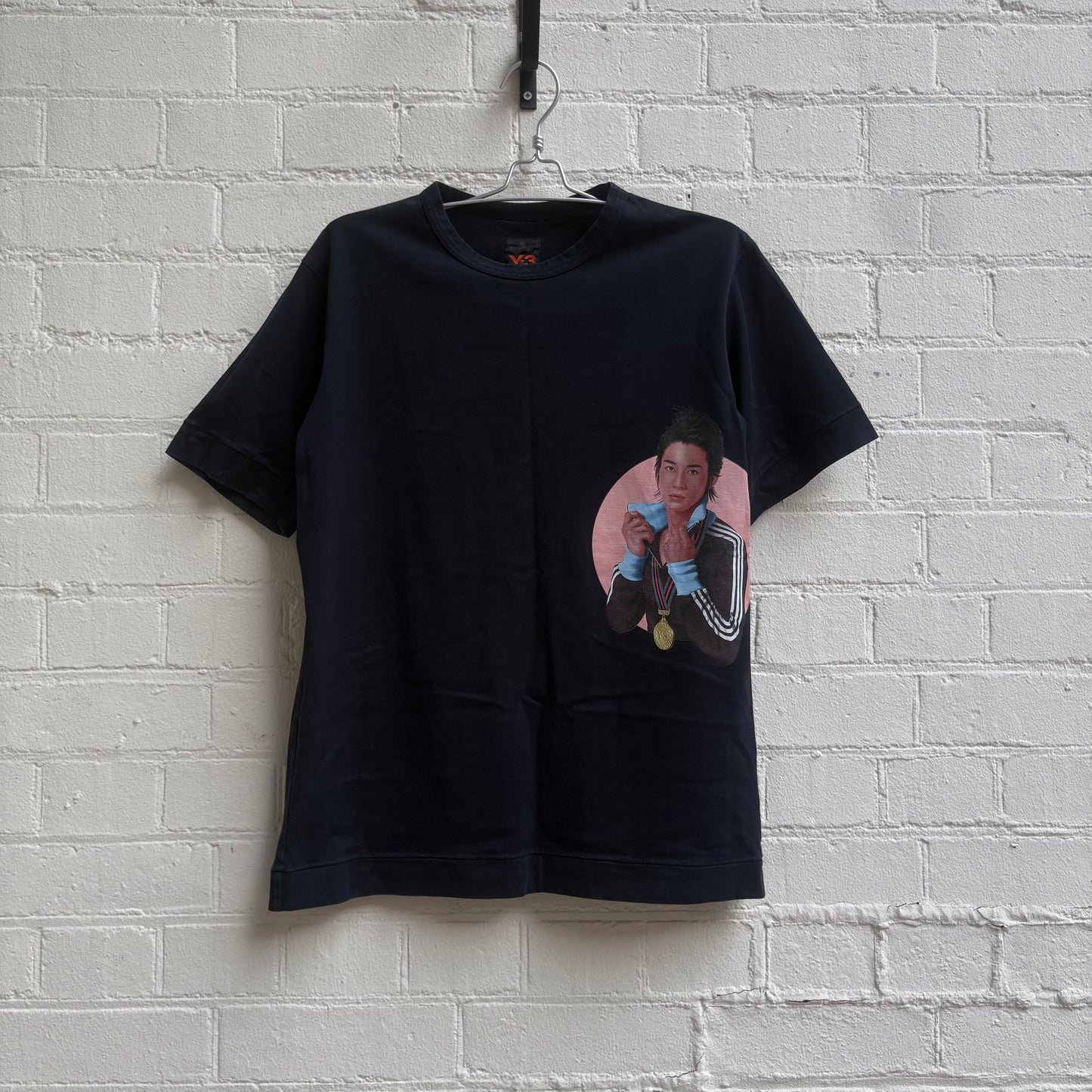 Adidas Y-3 ss2004 “Heroes” Saeko Tsueumura Graphic T-Shirt