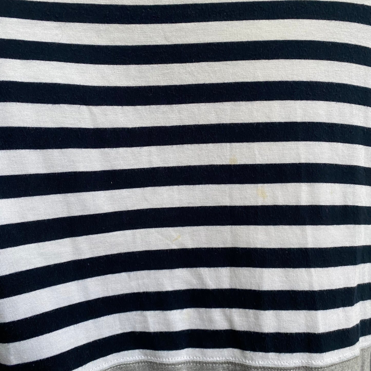 Comme des Garçons SHIRT Striped Panelled Longsleeve Top