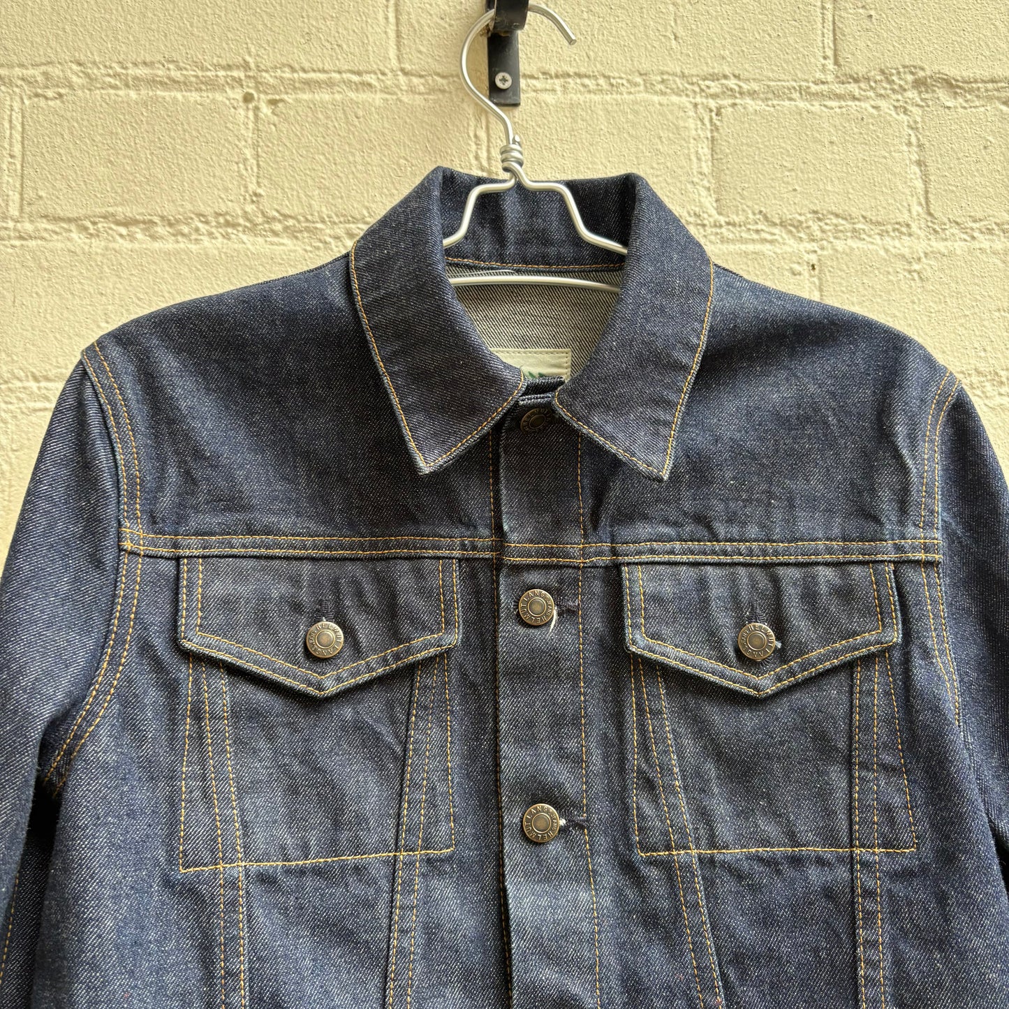 Helmut Lang Re-Edition Red Stripe Trucker Jacket