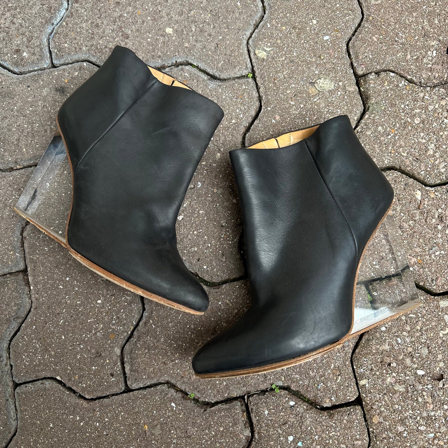 Maison Margiela x H&M aw2012 Clear Floating Heel