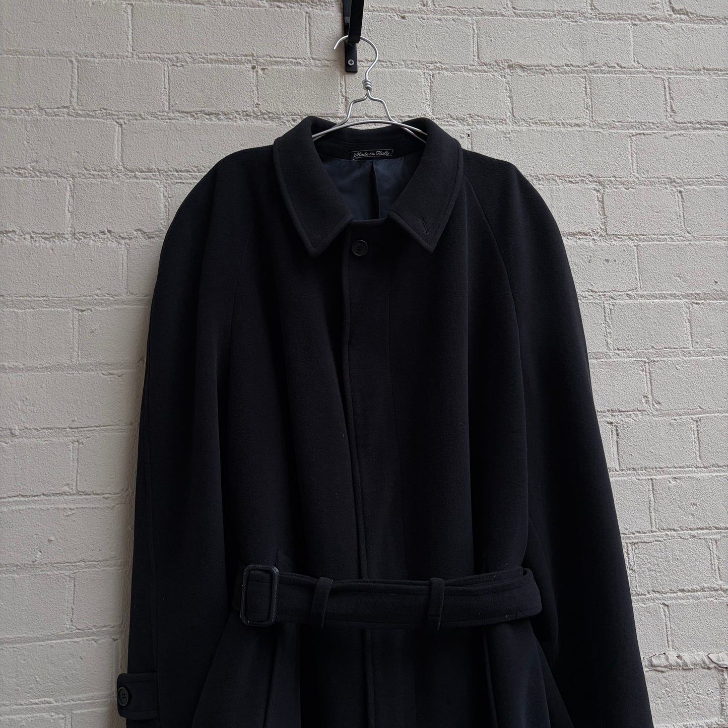 Giorgio Armani 1990s Belted Wool Coat