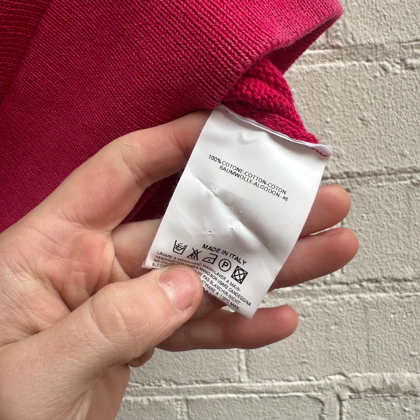 Dsquared2 ss2003 Knitted Short Sleeve Sweatshirt