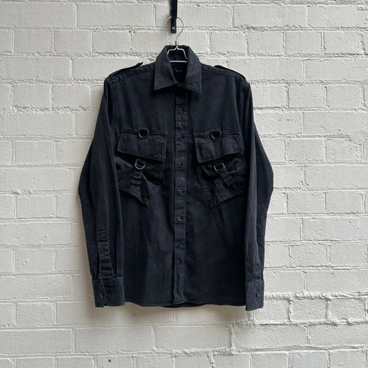 Gucci by Tom Ford ss2002 Military Pocket Shirt