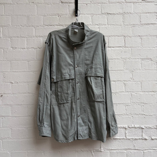 Matinique 1980s Utility Panelled Overshirt