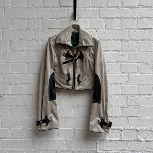 Dsquared2 Western Cropped Buckle Jacket