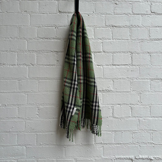 Burberry Prorsum by Roberto Menichetti aw2000 Fringe Scarf