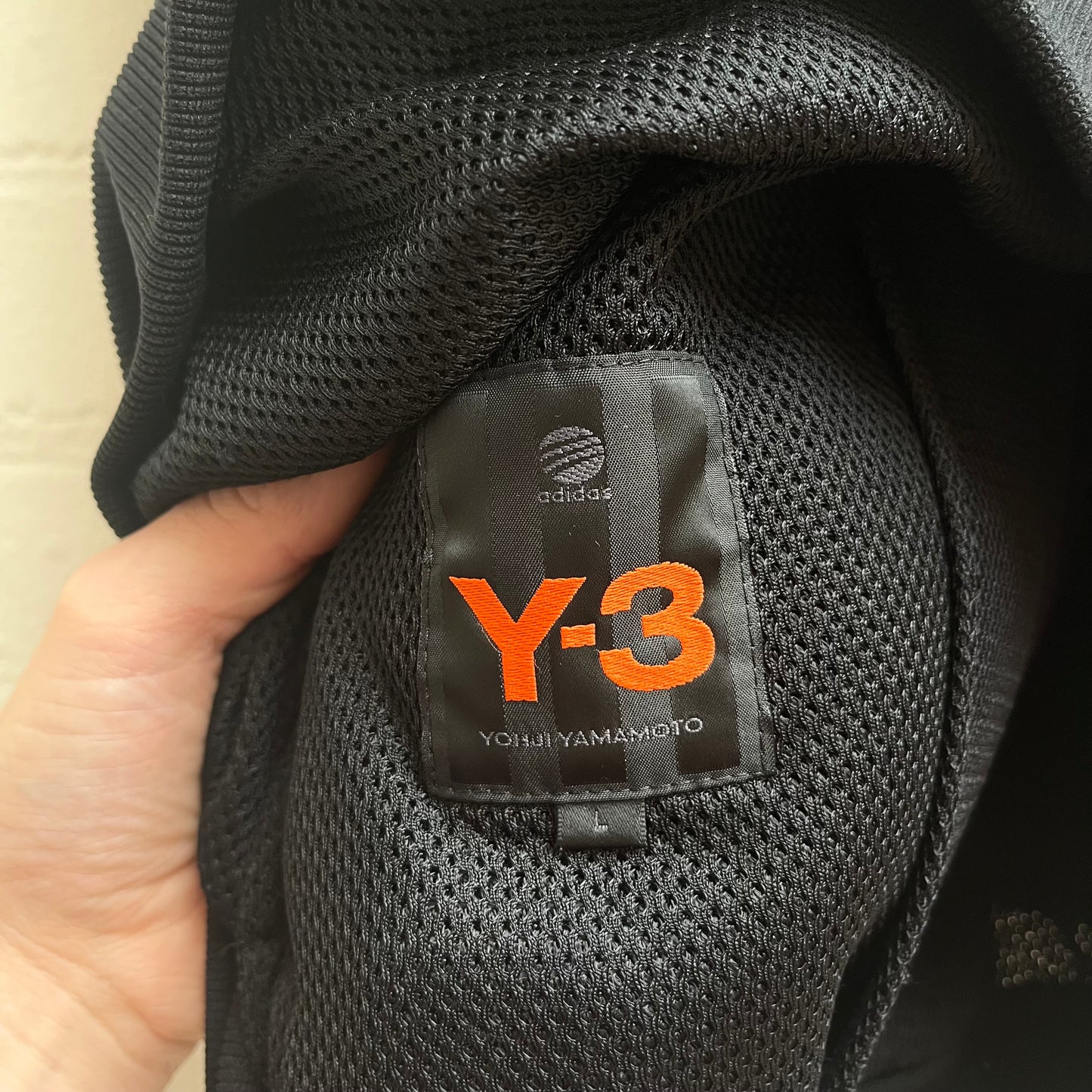 Y-3 aw2003 Sheer Mesh Track Top