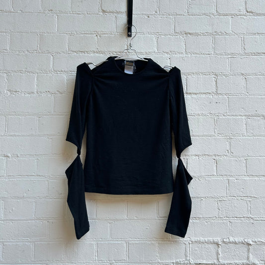 Plein Sud Jeans Articulated Cutout Longsleeve Top