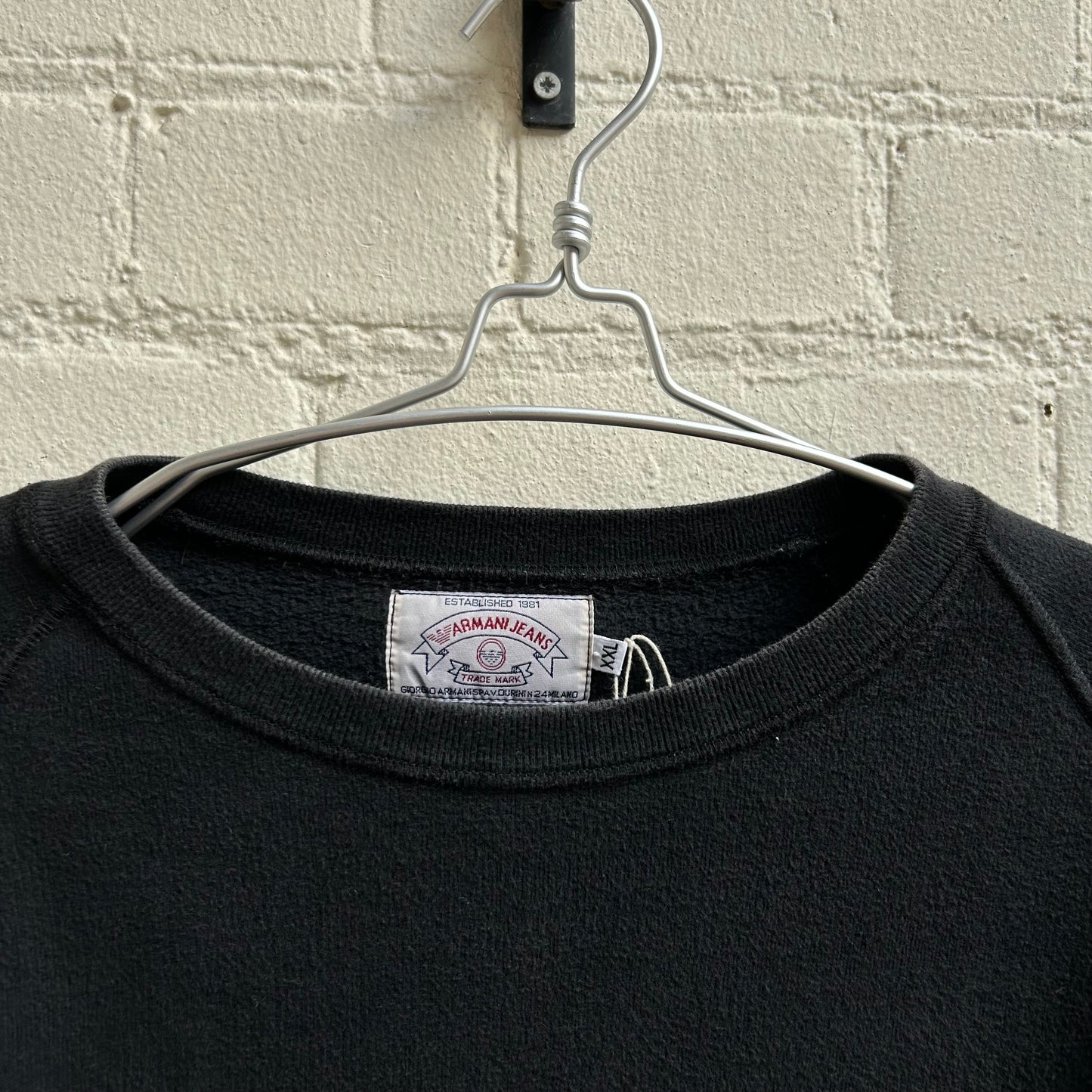 Armani Jeans 1990s “The Flying One” Crewneck Sweatshirt
