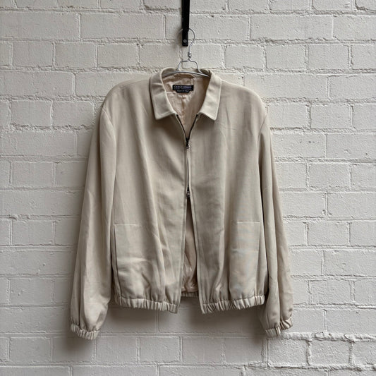 Giorgio Armani 1980s Double Zip Blouson Jacket