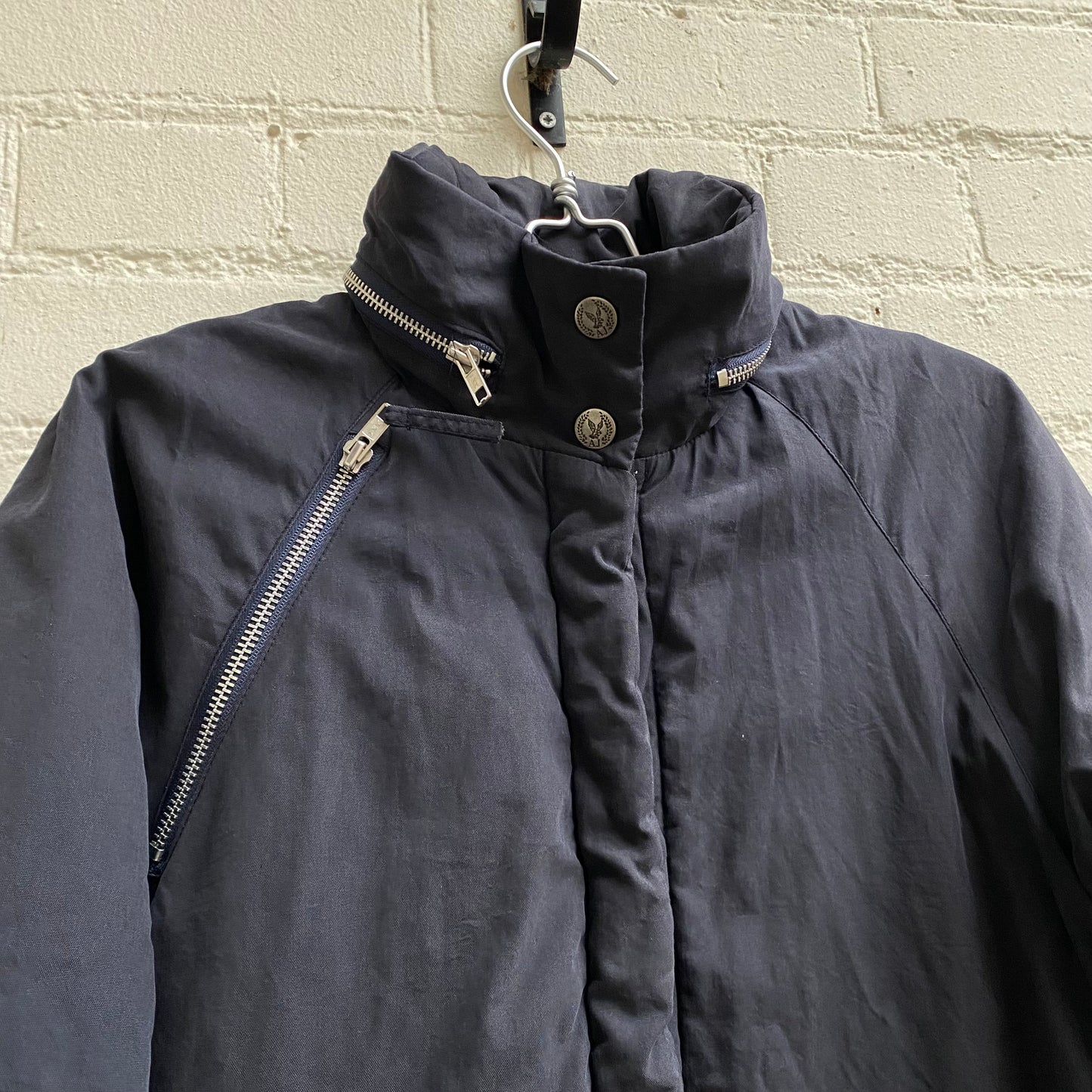 Armani Jeans 1990s Multi-Zip Coat