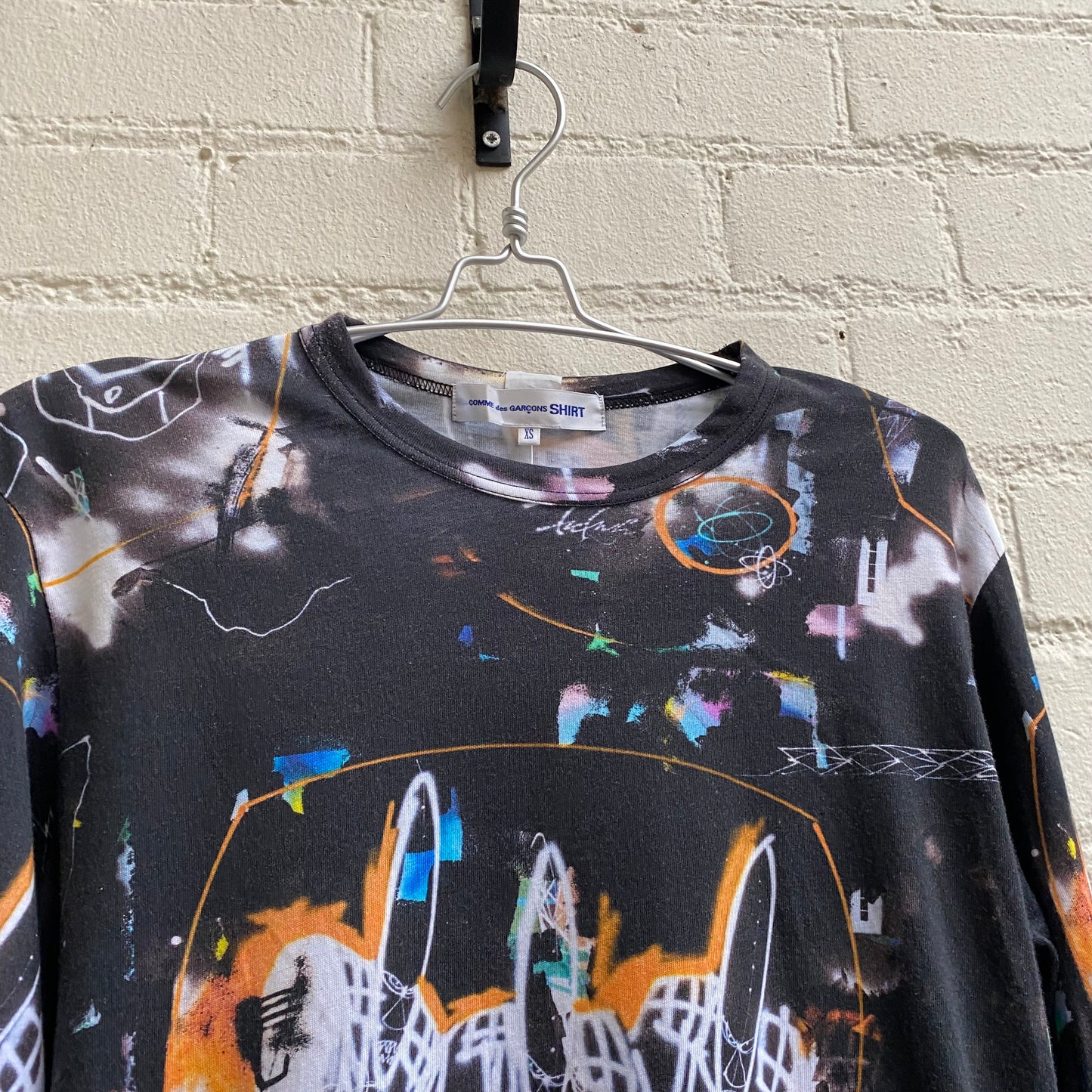 Comme Des Garçons Shirt x Futura 2000 L/S Top