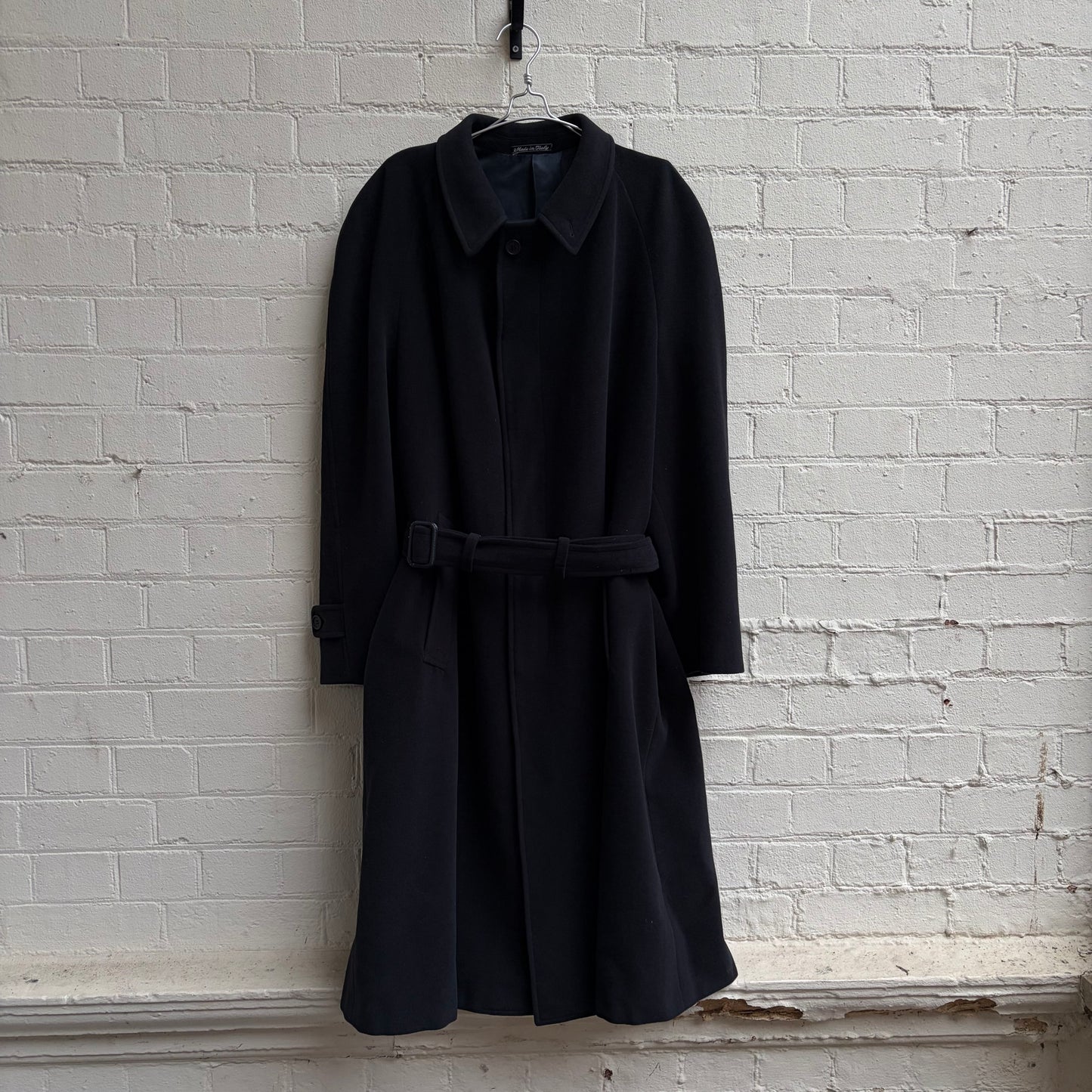 Giorgio Armani 1990s Belted Wool Coat