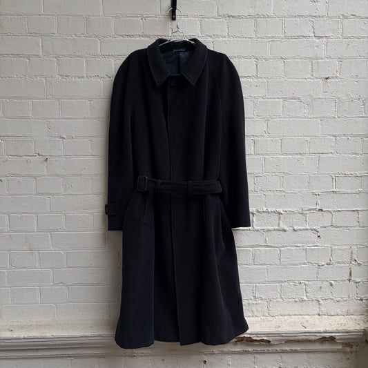 Giorgio Armani 1990s Belted Wool Coat