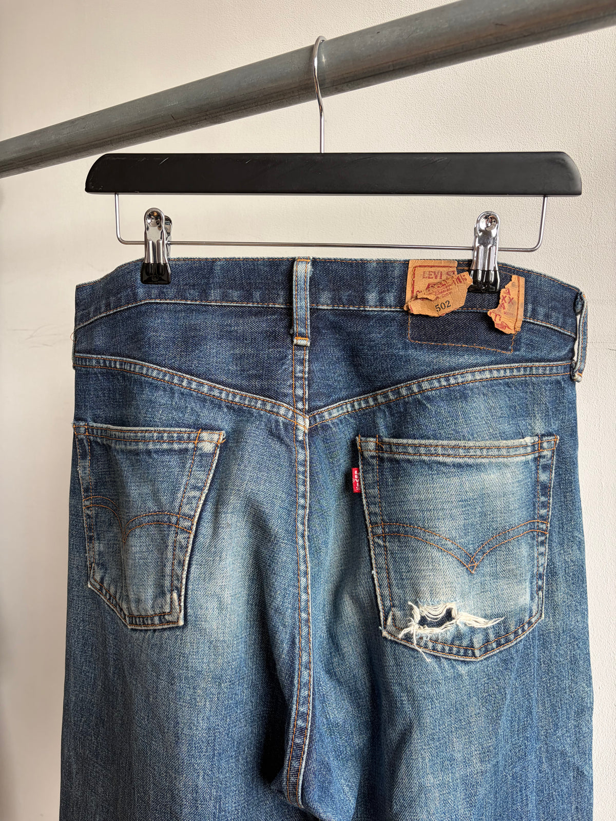 Levi’s 1990s 502xx Big E