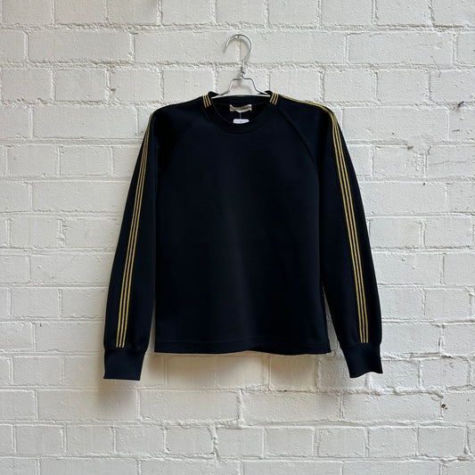 Comme Des Garçons Striped Crewneck