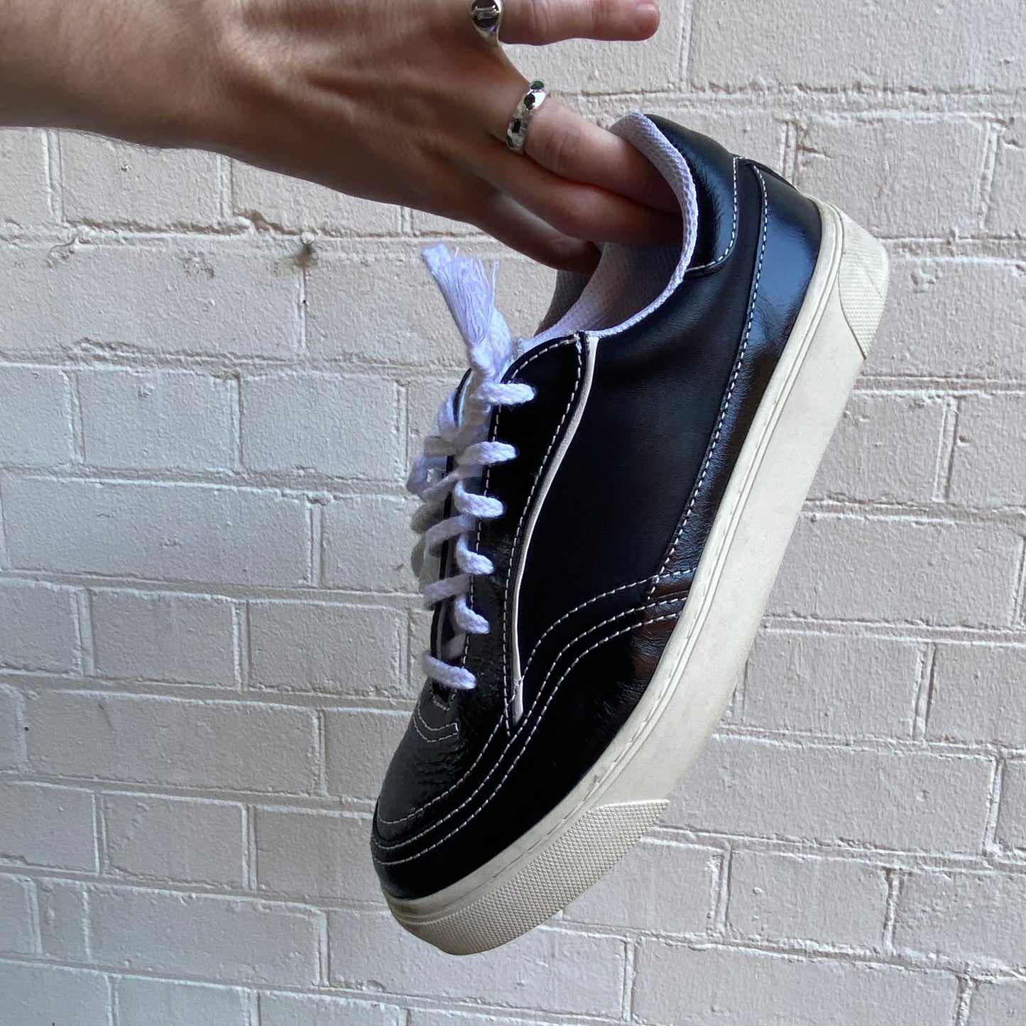 Our Legacy “Skimmer” Leather Sneaker