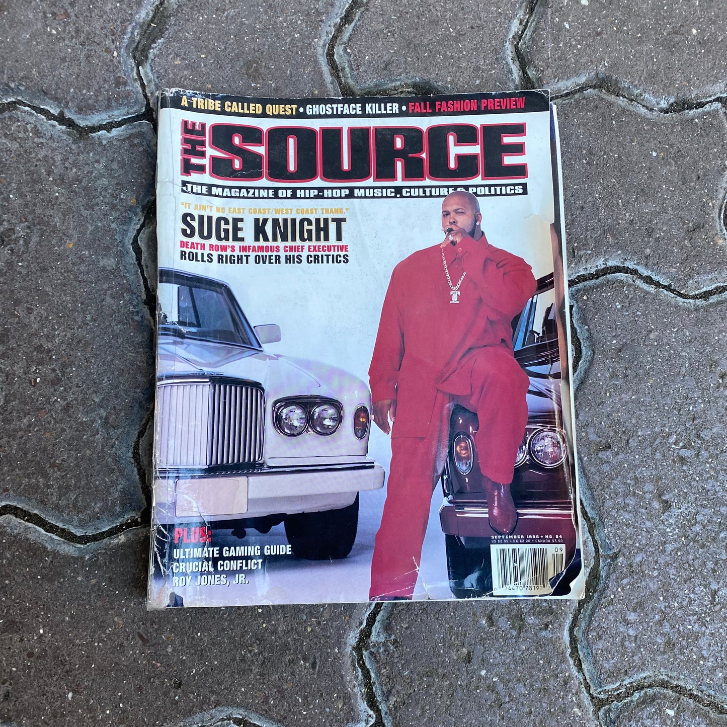 The Source September 1996 Suge Knight Magazine