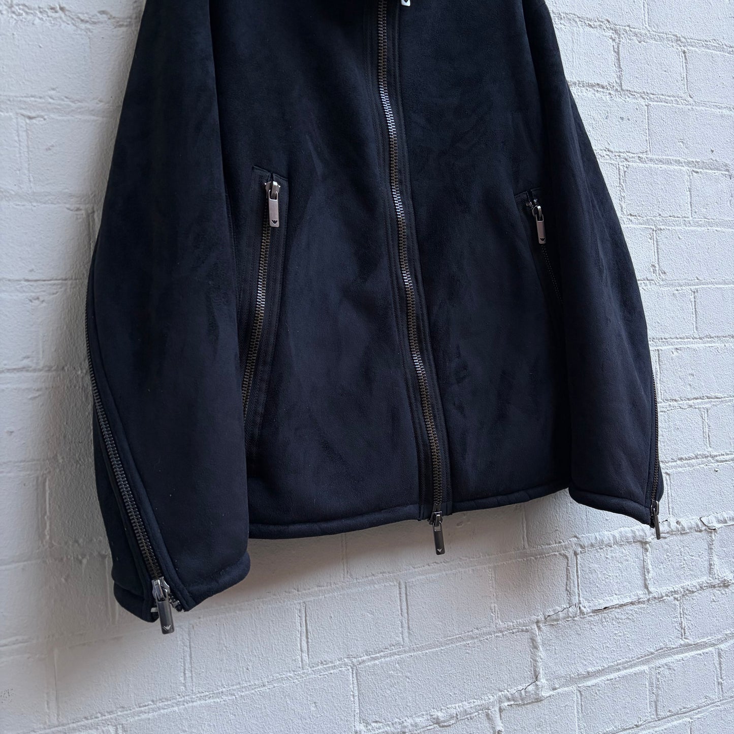 Emporio Armani aw2011 Arm Zip Shearling Jacket