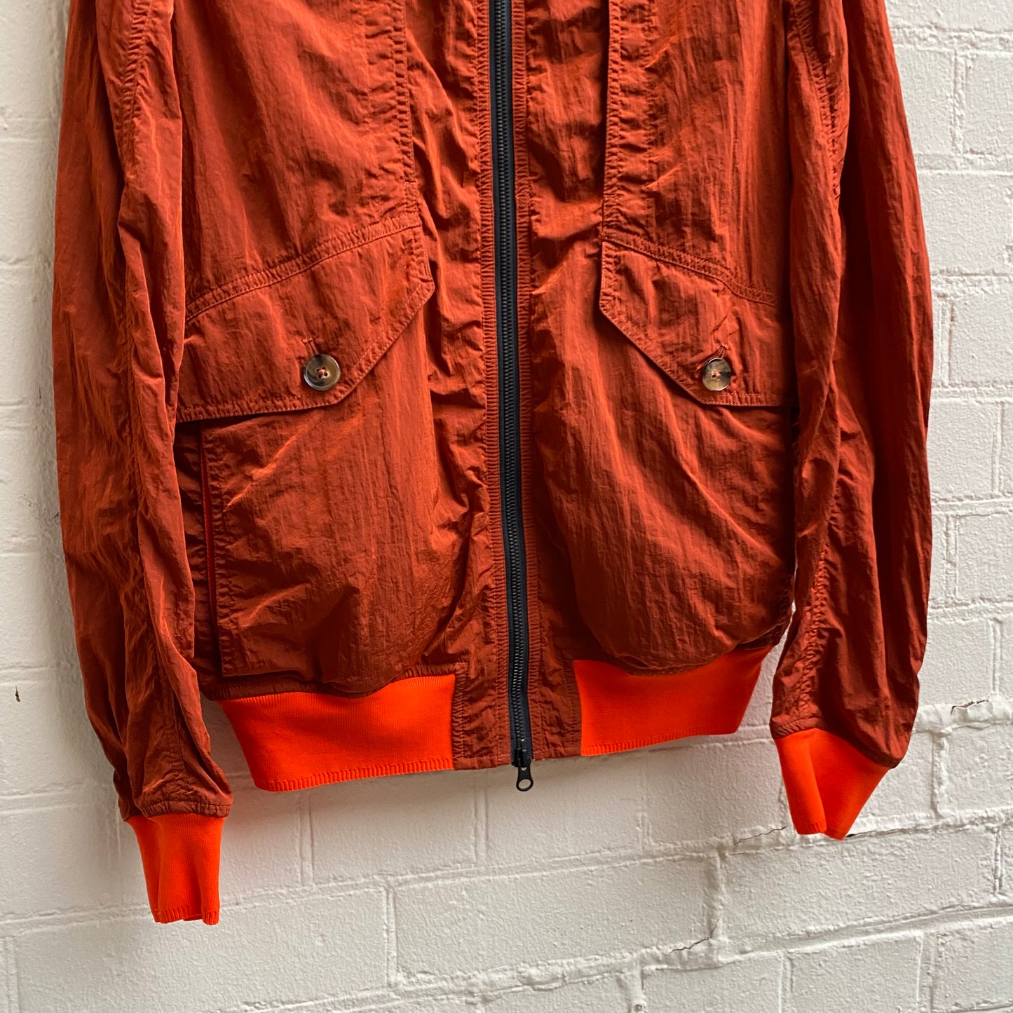 Baracuta Garment Dyed Nylon Jacket