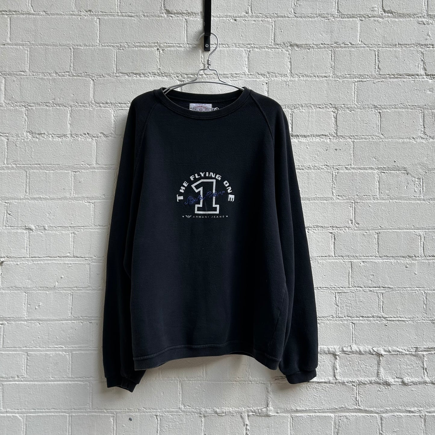 Armani Jeans 1990s “The Flying One” Crewneck Sweatshirt