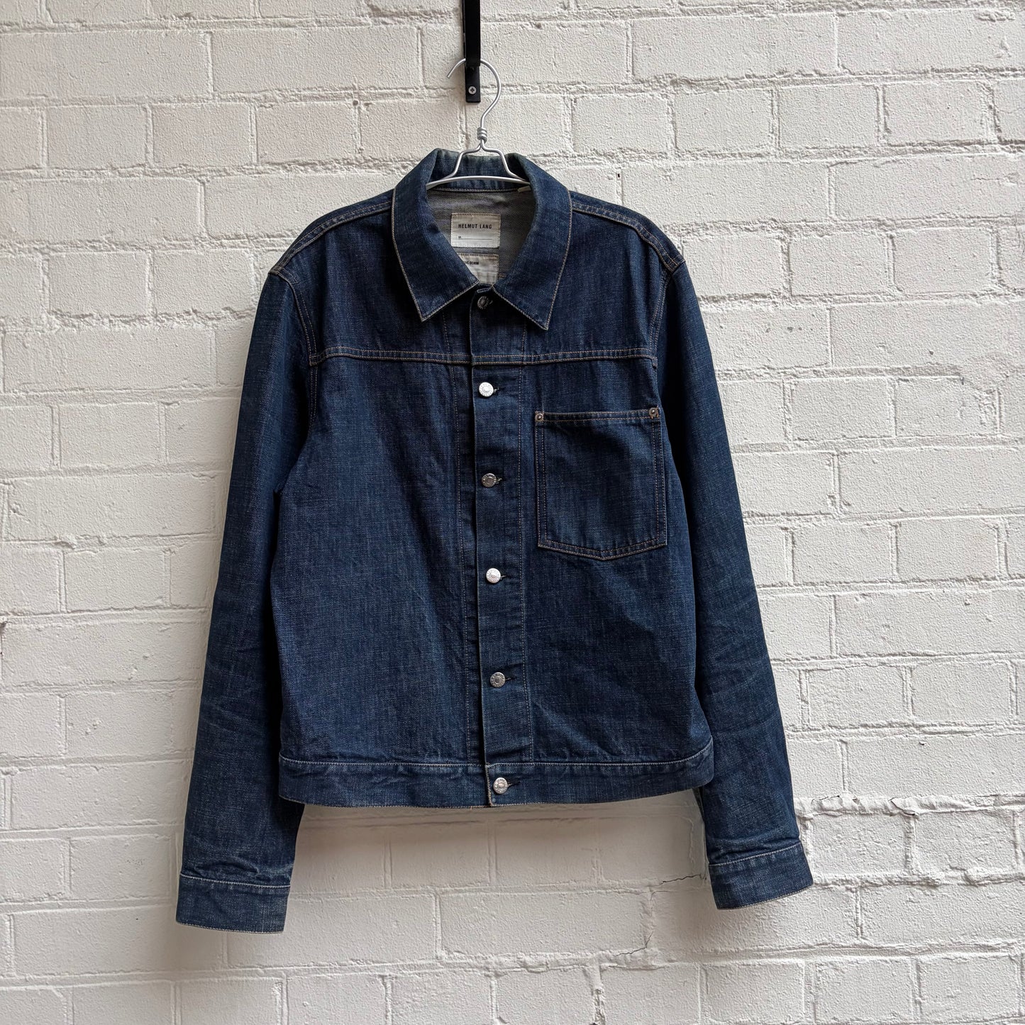 Helmut Lang ss2003 One Pocket Classic Denim Trucker Jacket