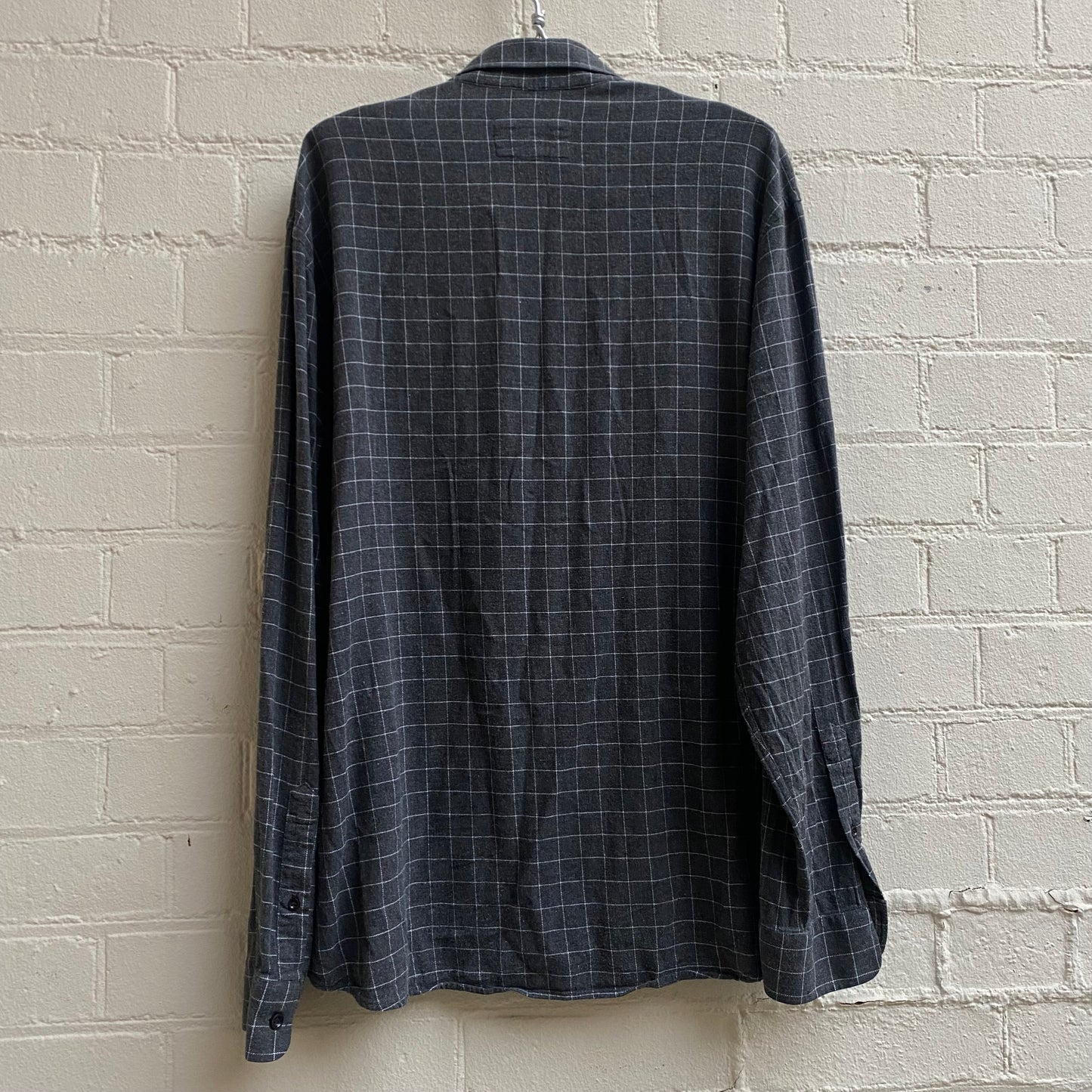 Armani Jeans Checked Button Up Shirt