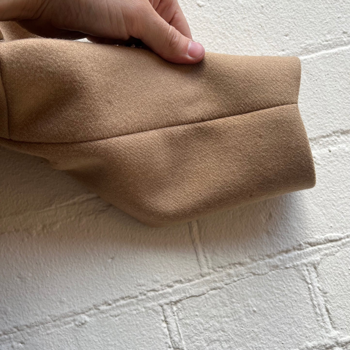 Prada fw1999 Wool Jacket w/ Leather Elbow Patch Detail