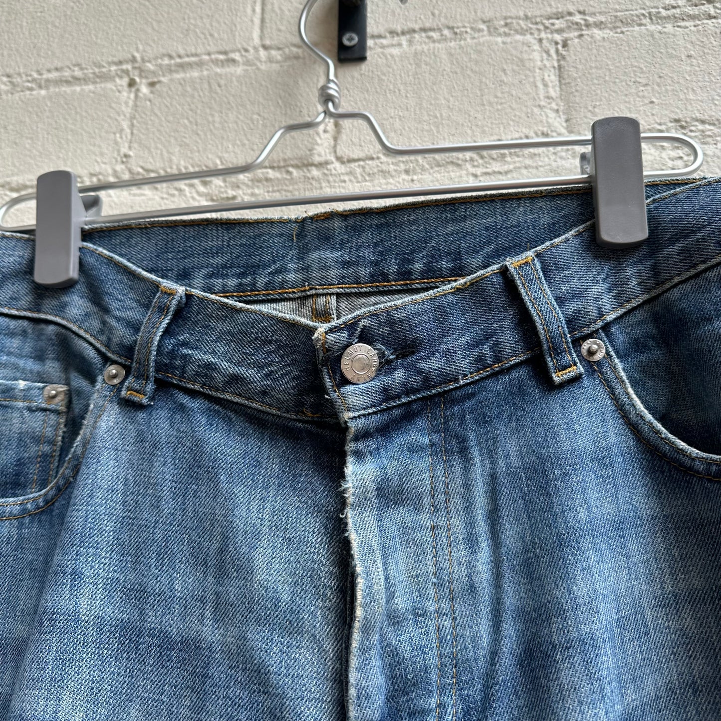 Helmut Lang ss2003 Low Waist Boot Cut Denim Jeans