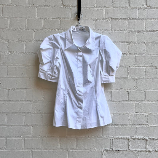 Prada Structured Elbow Blouse
