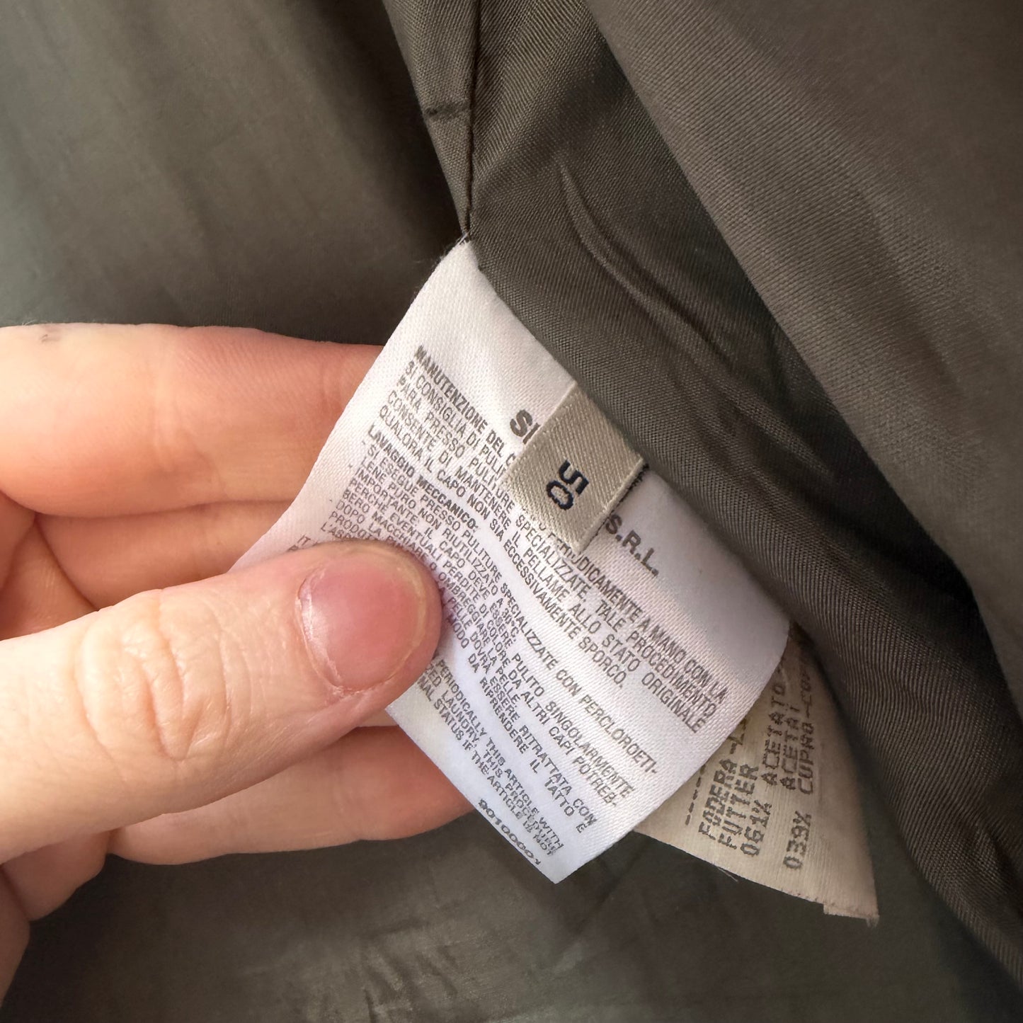 Emporio Armani 1980s Leather Blazer